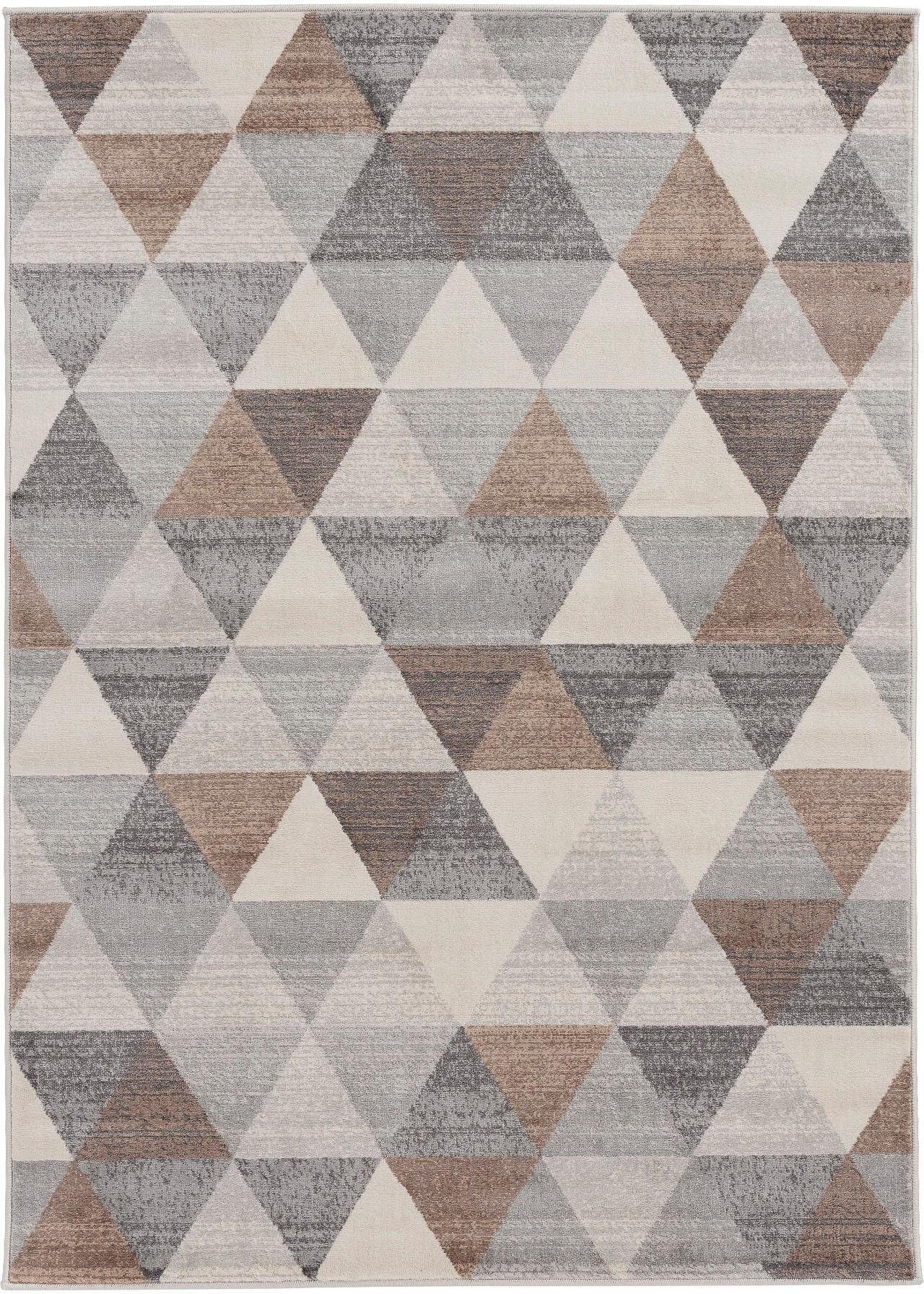 Sehrazat Teppich »Montana 3710«, rechteckig, 8 mm Höhe, Kurzflor, Wohnzimmer