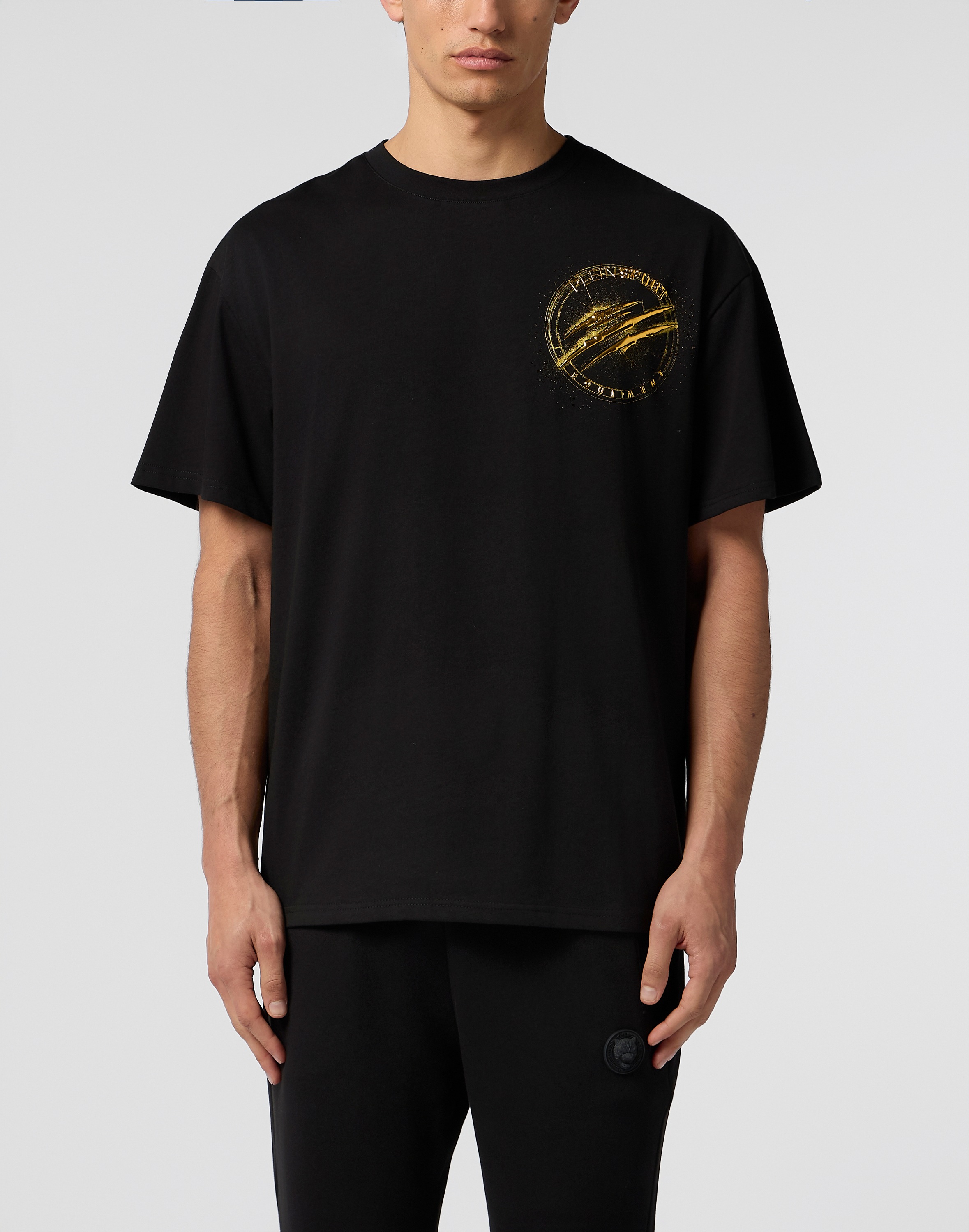 PLEIN SPORT T-Shirt "Round Neck T-Shirt Chrome Scratch Edition" günstig online kaufen