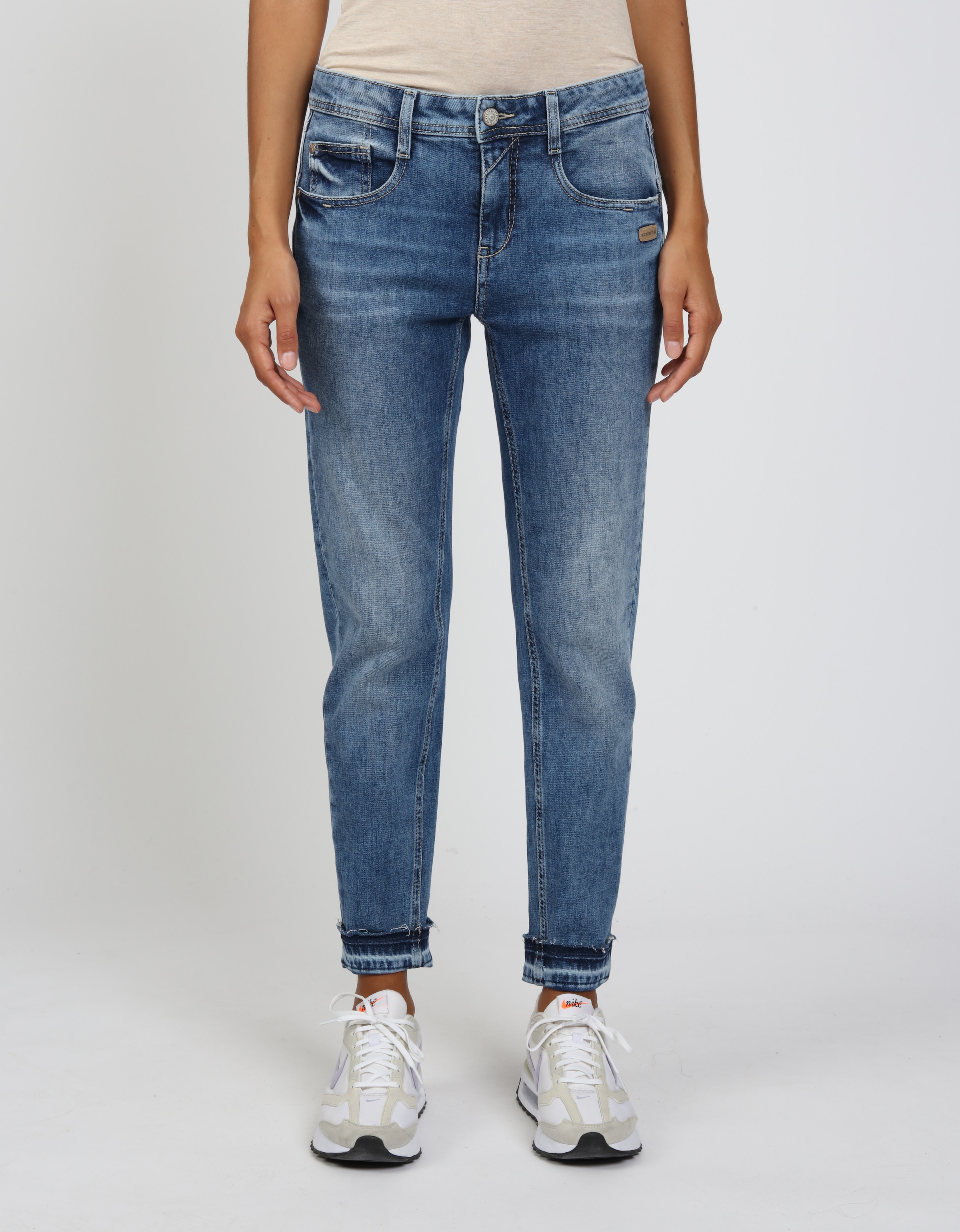 GANG Relax-fit-Jeans "94AMELIE CROPPED", in 5-Pocket-Style günstig online kaufen