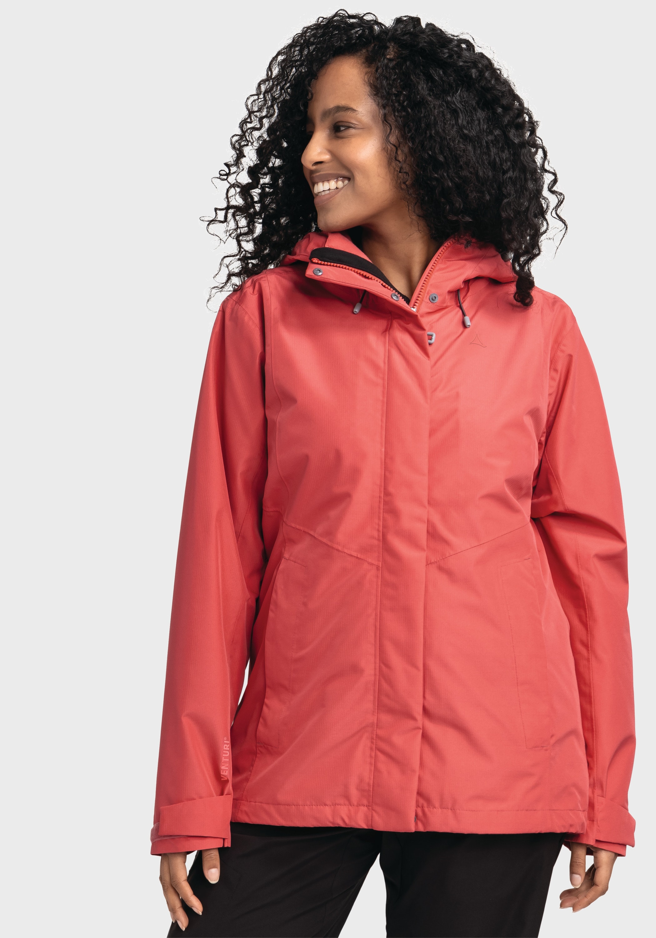 Schöffel Doppeljacke »Hiking 3in1 Jacket Style Okere WMS«, mit Kapuze