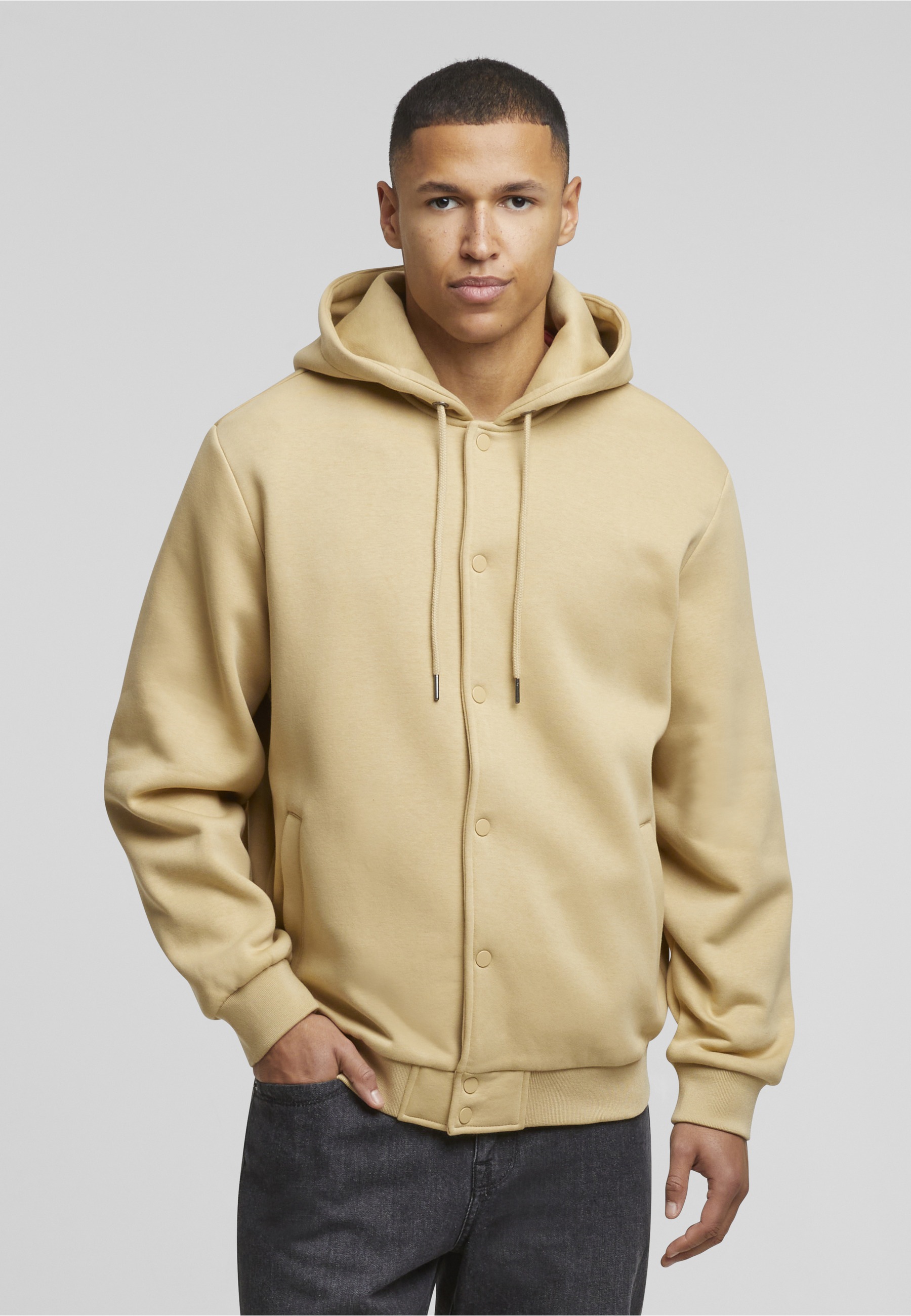 Thumbnail - URBAN CLASSICS Kapuzenpullover "Urban Classics Fluffy Fleece Hoodjacket" 1