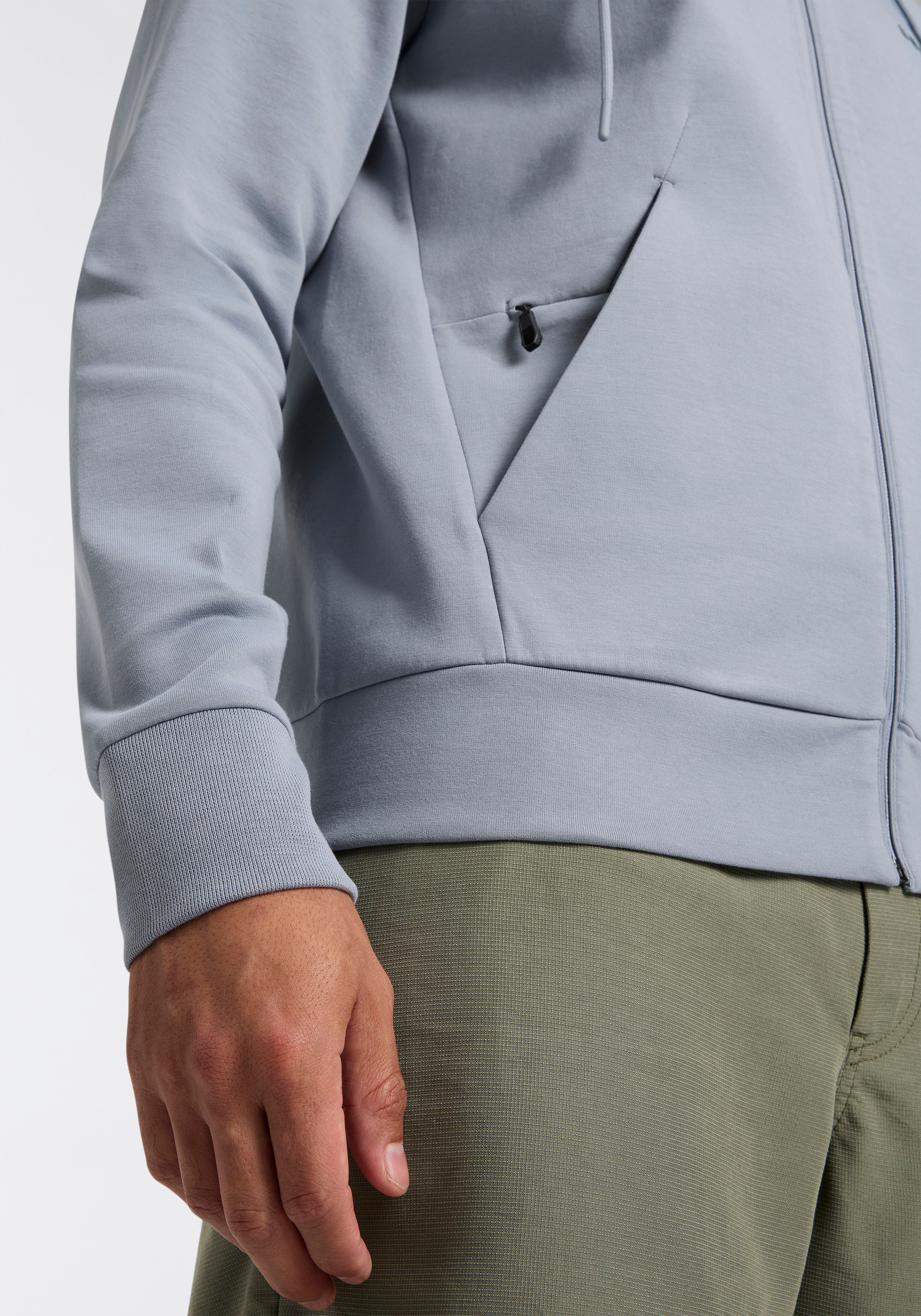 BOSS GREEN Kapuzensweatjacke »Saggy«, mit BOSS Aufdruck