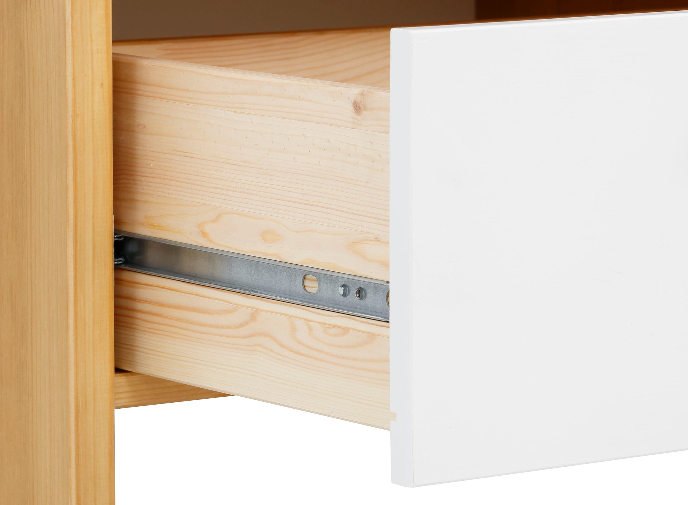 Home affaire Mehrzweckregal »Ixo«, Regal, Breite 101 cm, mit 2 Schubladen, aus masiver Kiefer, FSC®