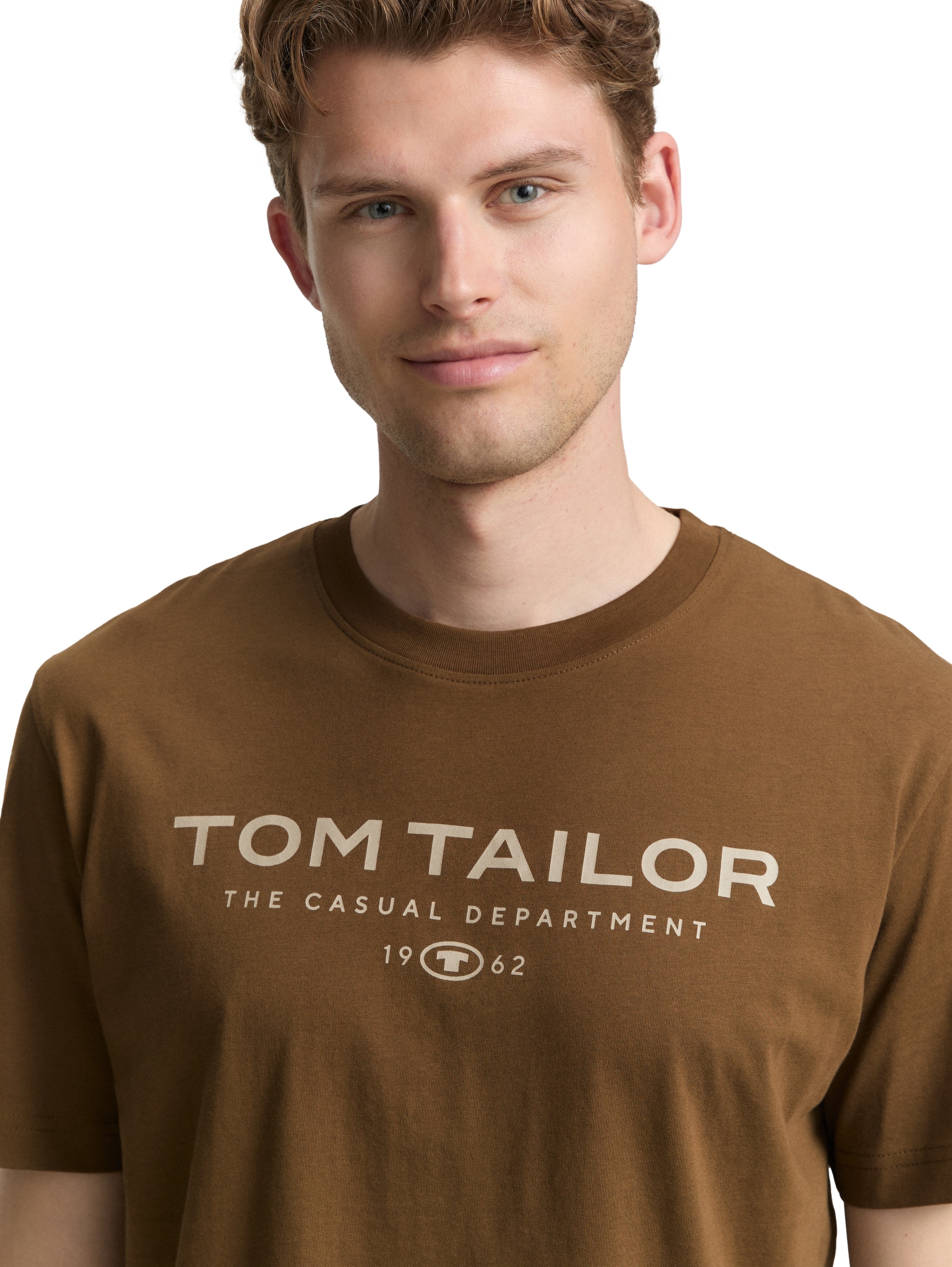 TOM TAILOR T-Shirt, Sommershirt mit Frontprint