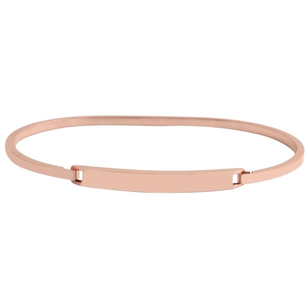 Adelia´s Armreif »Damen Armband – Armreif aus Edelstahl 21 cm« Perfekt als Geschenk zum Weihnachten