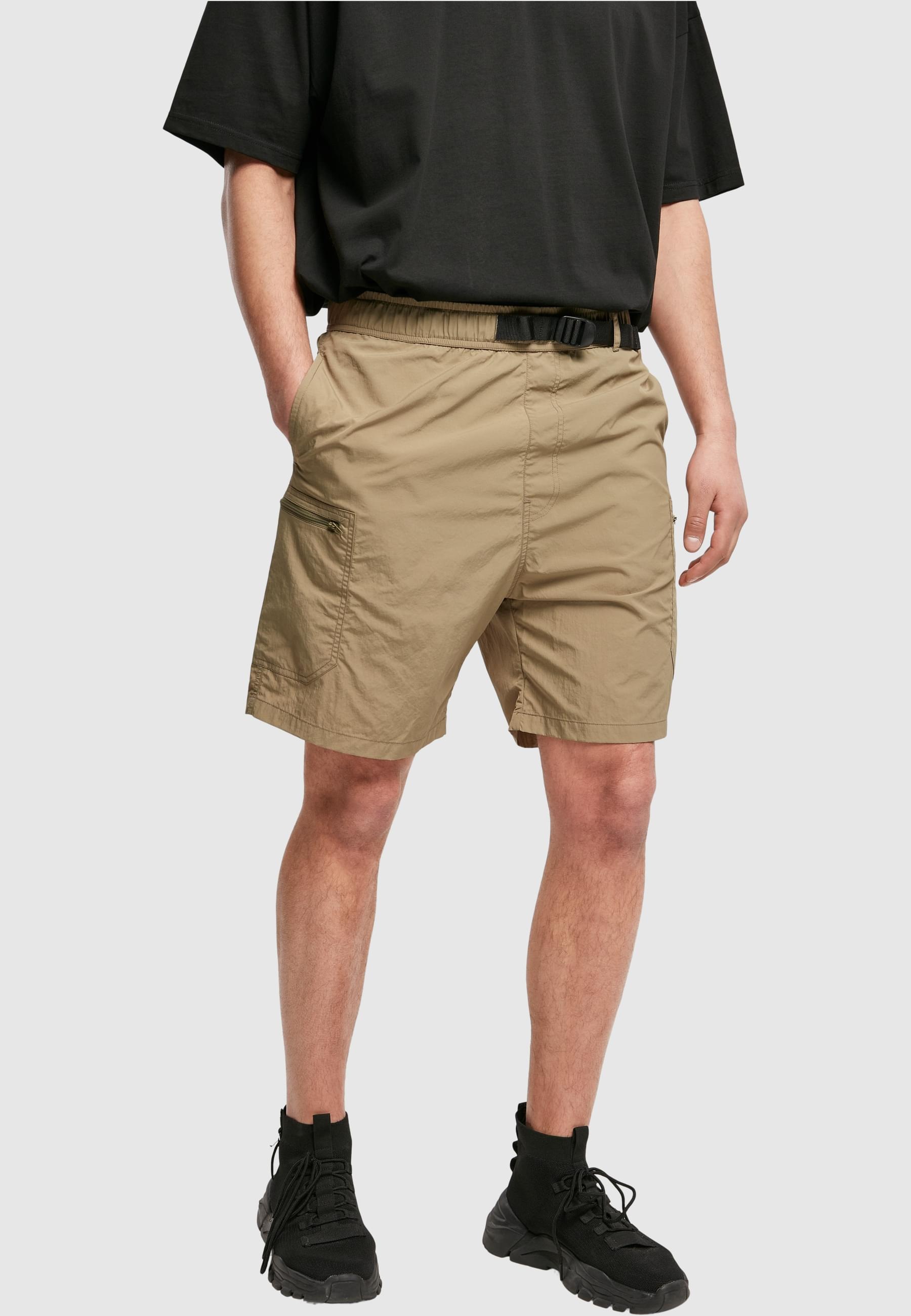 URBAN CLASSICS Cargohose »Urban Classics Herren Adjustable Nylon Shorts«, (1 tlg.)