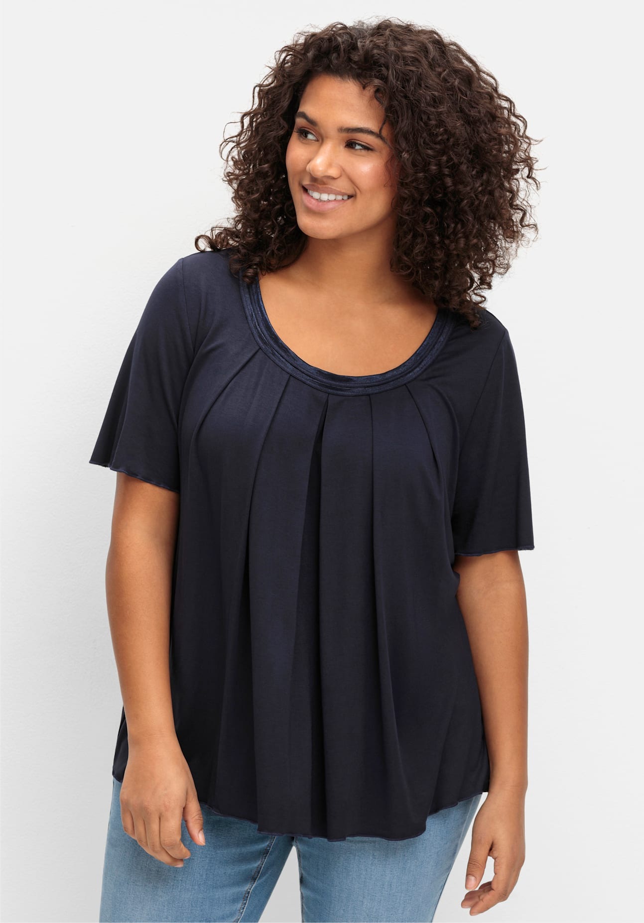 Sheego T-Shirt "T-Shirt", (1 tlg.) günstig online kaufen