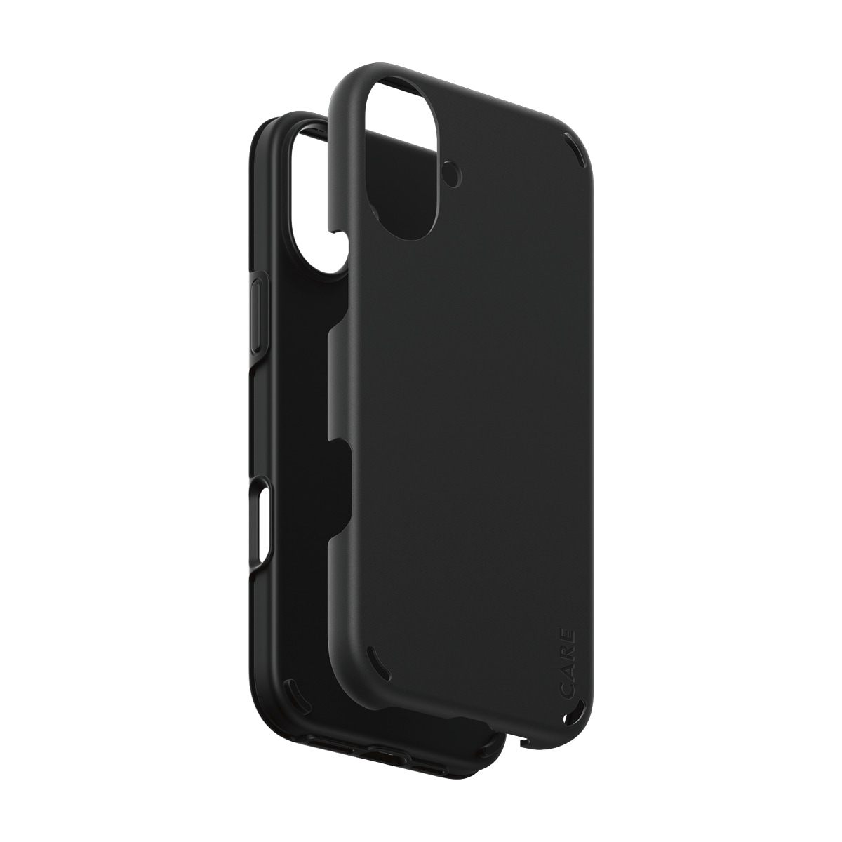 CARE by PanzerGlass Handyhülle »Double Defence Case für Apple iPhone 16 Plus«, Backcover, Schutzhülle, Handyschutzhülle, Case, Schutzcase, stoßfest
