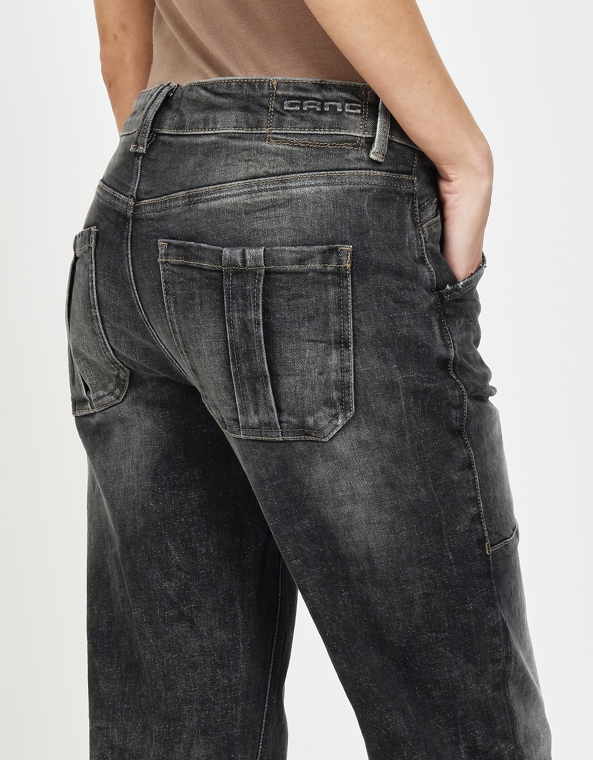 GANG Straight-Jeans »94THELMA WORKER«, mit aufgesetzten Taschen und typischen Workerdetails