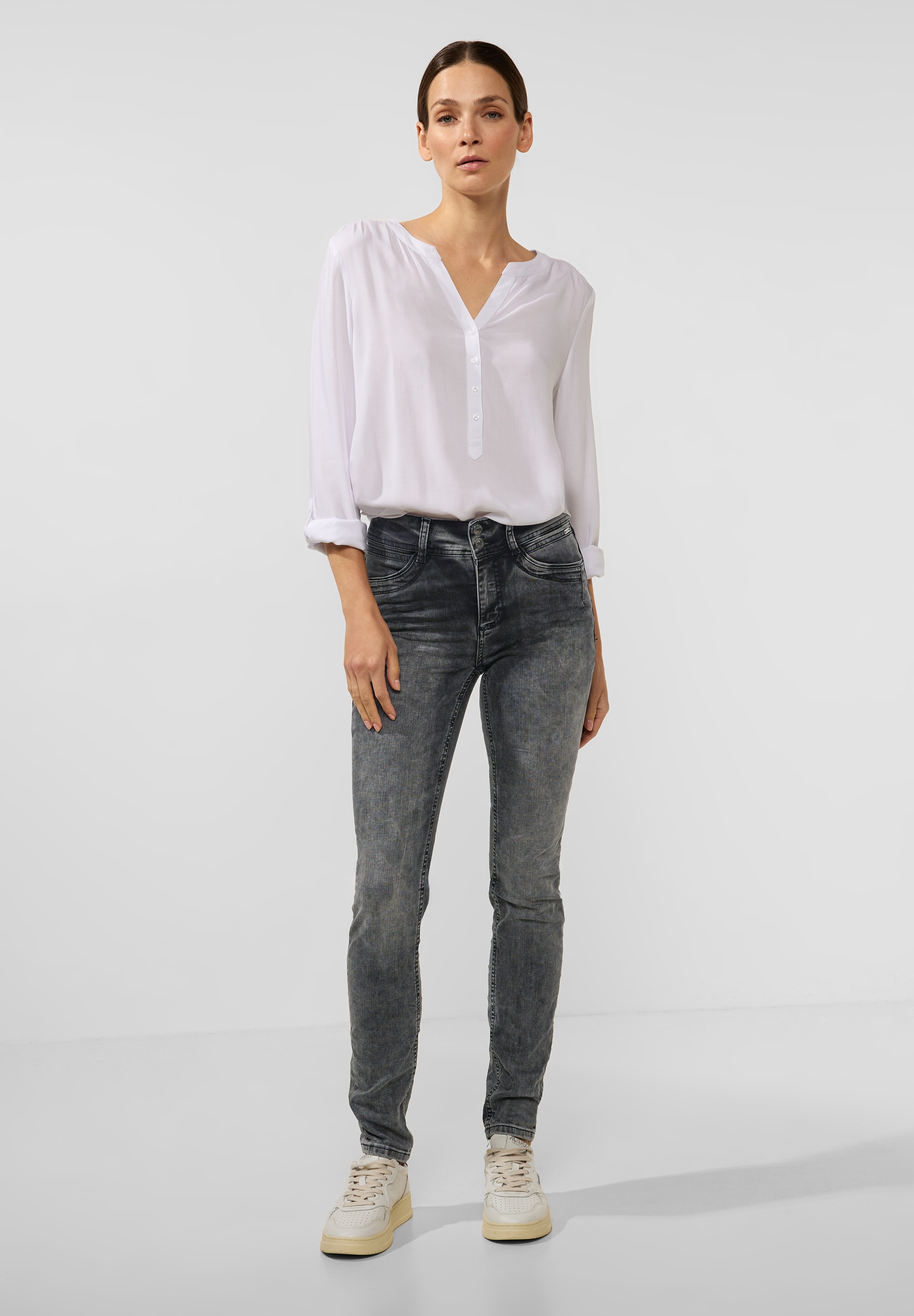 STREET ONE Slim-fit-Jeans, 4-Pocket Style