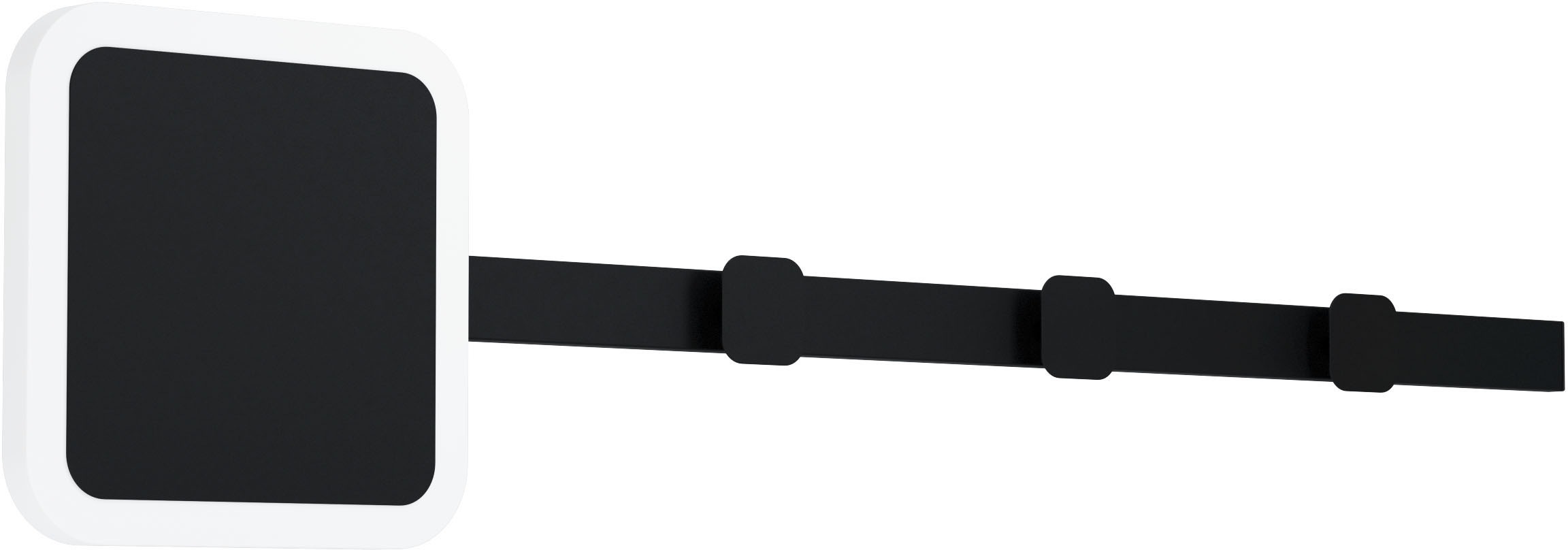 EGLO Deckenleuchte »CARTIGNANO« LED-Modul 1 Stk. Warmweiß Deckenleuchte in schwarz aus Stahl - 7,8W - Warmweiß