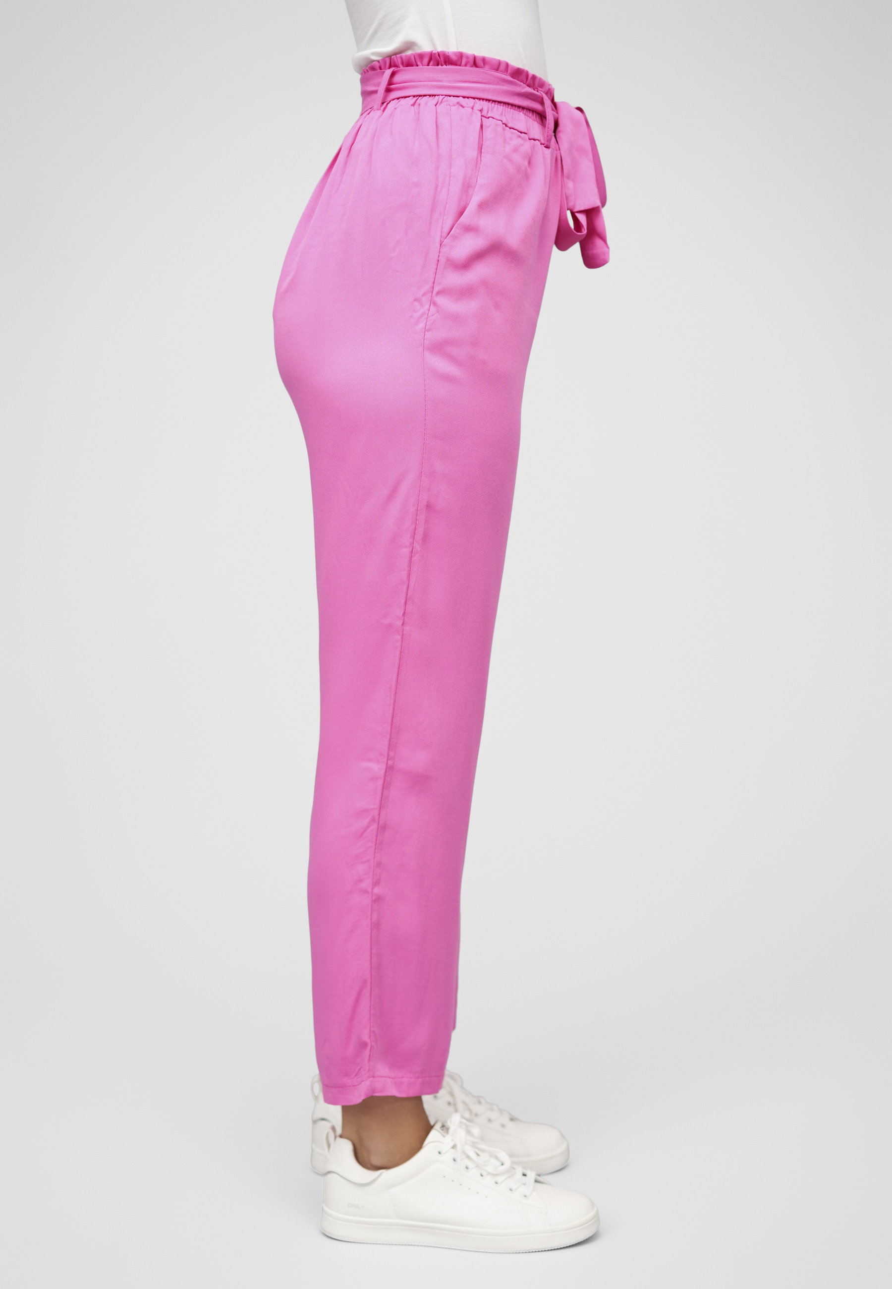 CLOUD 5IVE Stoffhose »CLOUD 5IVE High-Waist Viskose Hose 2-Pockets«