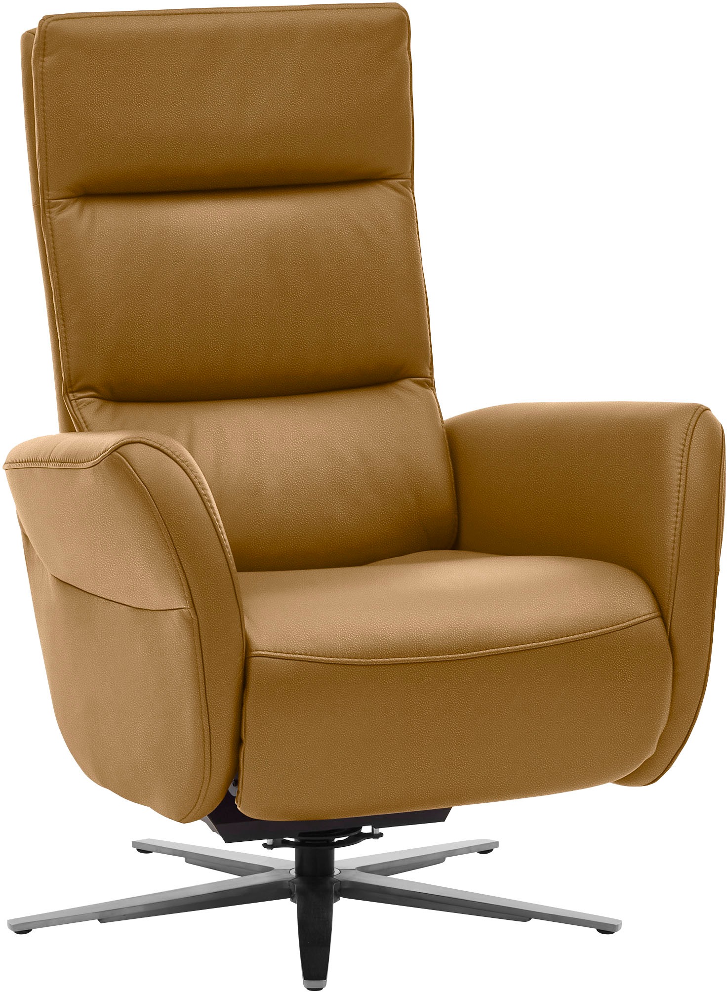 Die PlanBar Relaxsessel "PN-RS20038 mit Metallsternfuß inkl. Relaxfunktion und Kopfverstellung" 1 Stk. tlg. 360 drehbar, mit Gasdruckverstellung