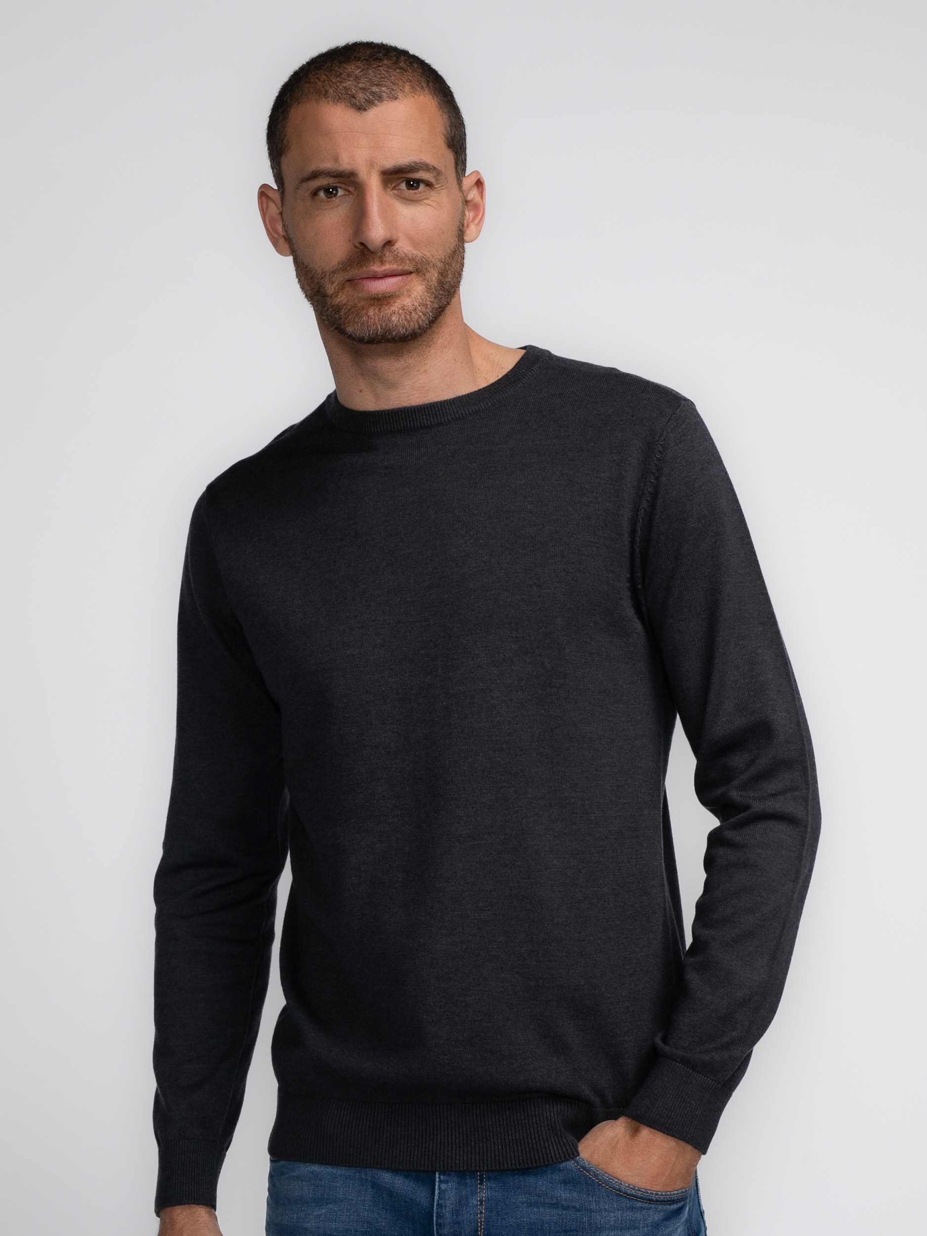 Petrol Industries Rundhalspullover "Men Knitwear Round Neck Basic" günstig online kaufen