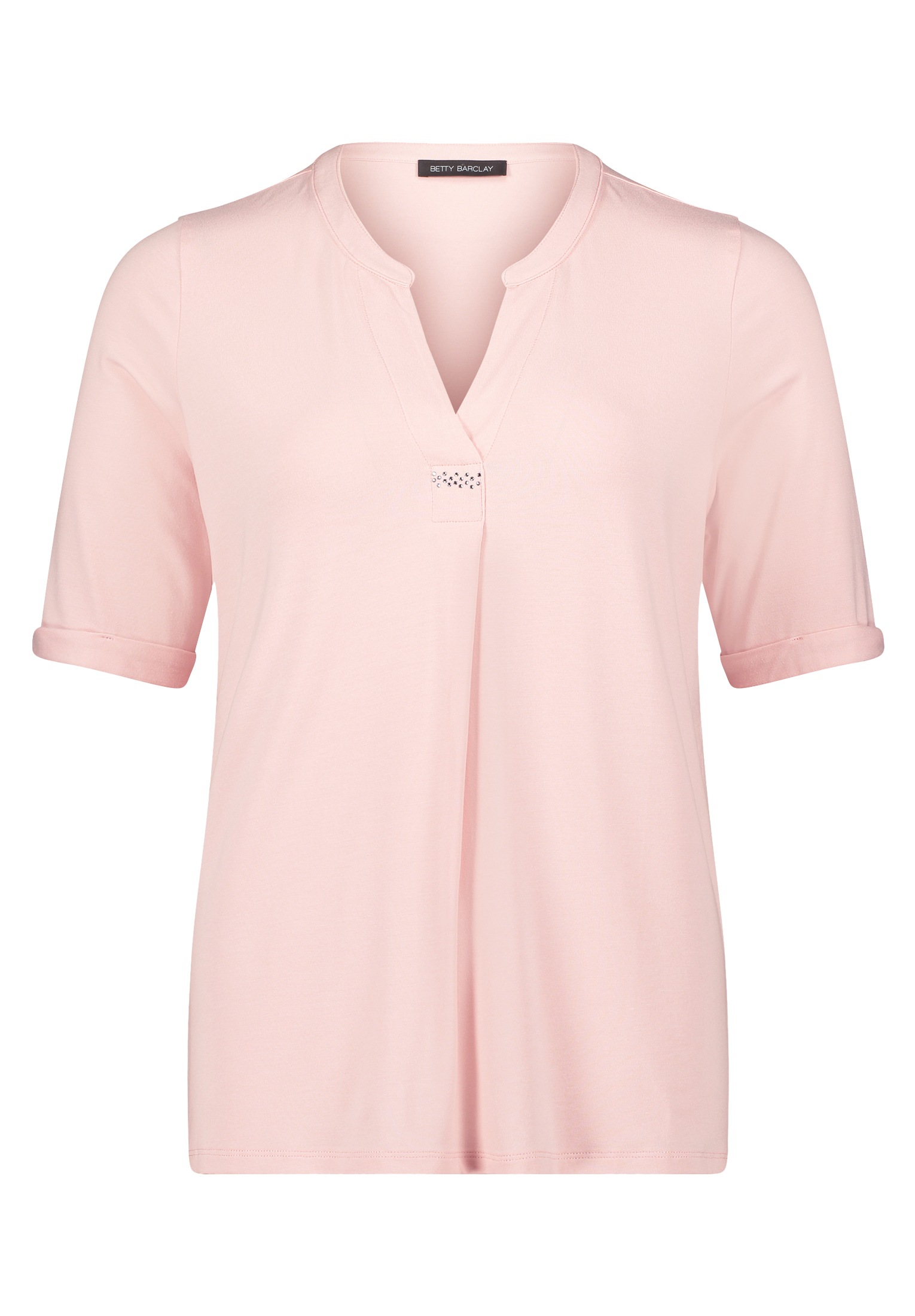 Betty Barclay Kurzarmshirt »Betty Barclay Damen Blusenshirt mit Kragen«, (1 tlg.), Hotfix
