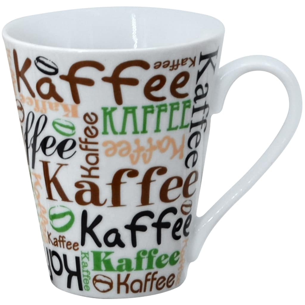 Retsch Arzberg Becher »Kaffeescript«, (Set, 4 tlg.)