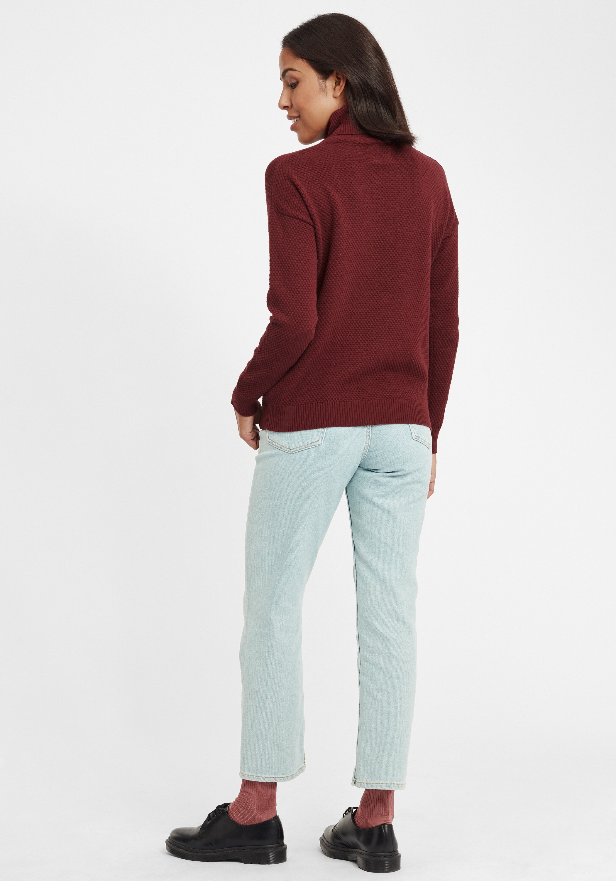 OXMO Rollkragenpullover »Rollkragenpullover OSSina«