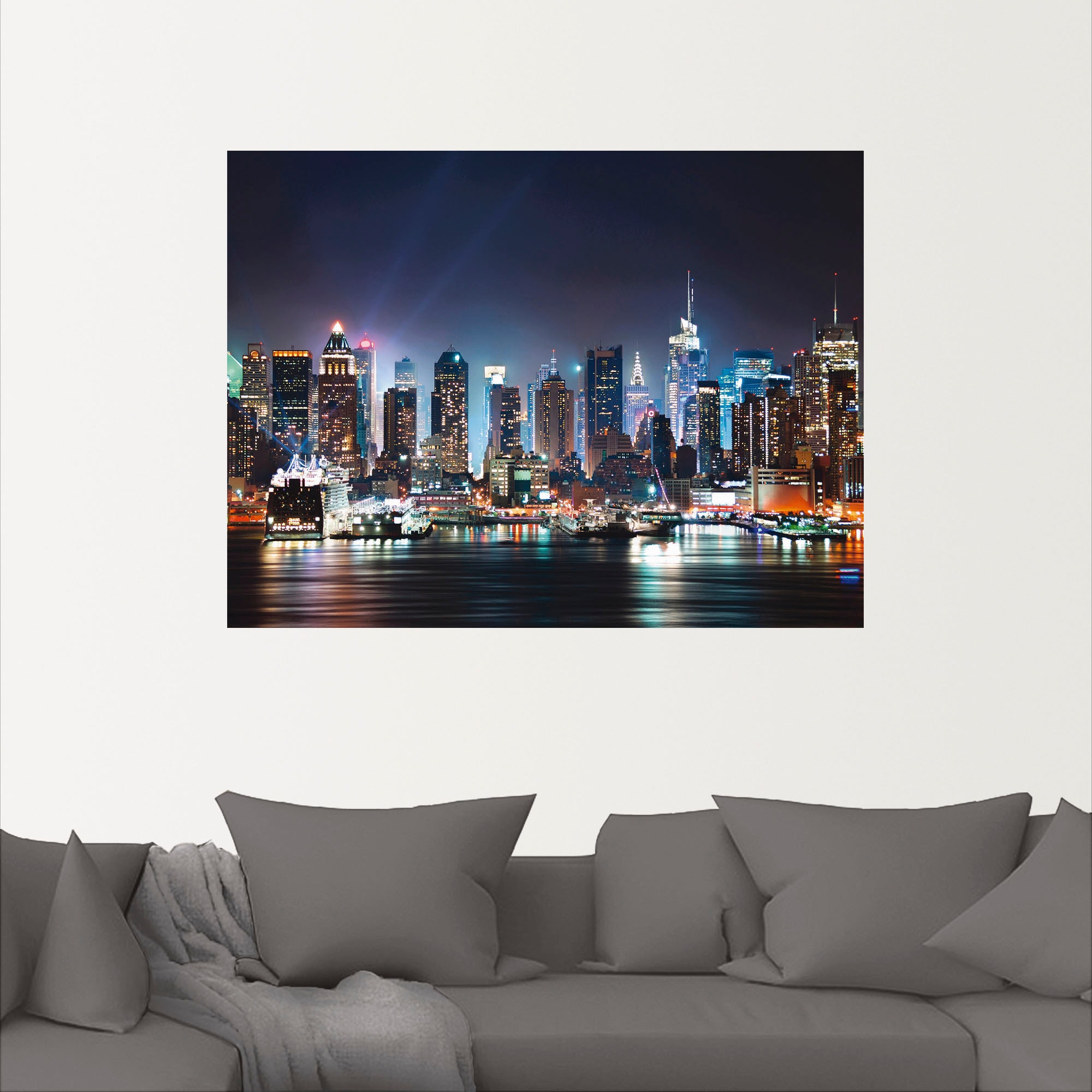 Artland Wandbild "New York City Times Square", Amerika, (1 St.), als Leinwa günstig online kaufen