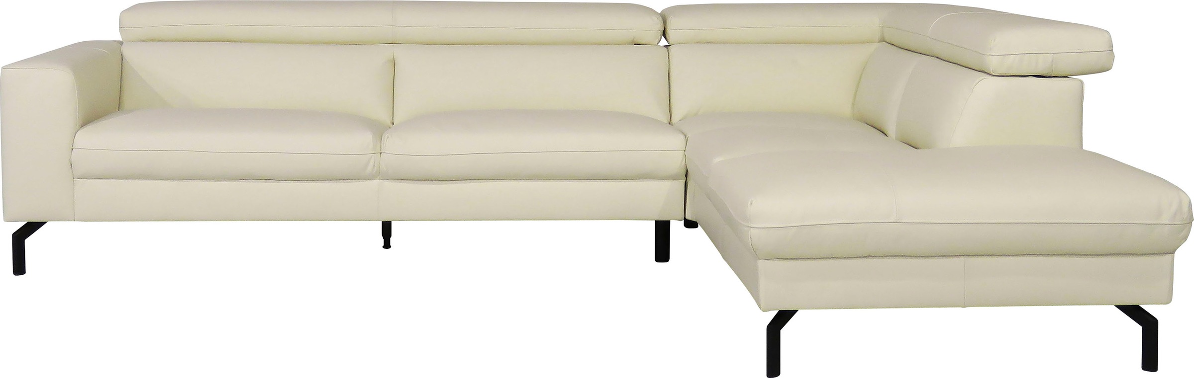 Home affaire Ecksofa "Olanta, modern und bequem, Breite 305cm, Fuß 16cm hoc günstig online kaufen