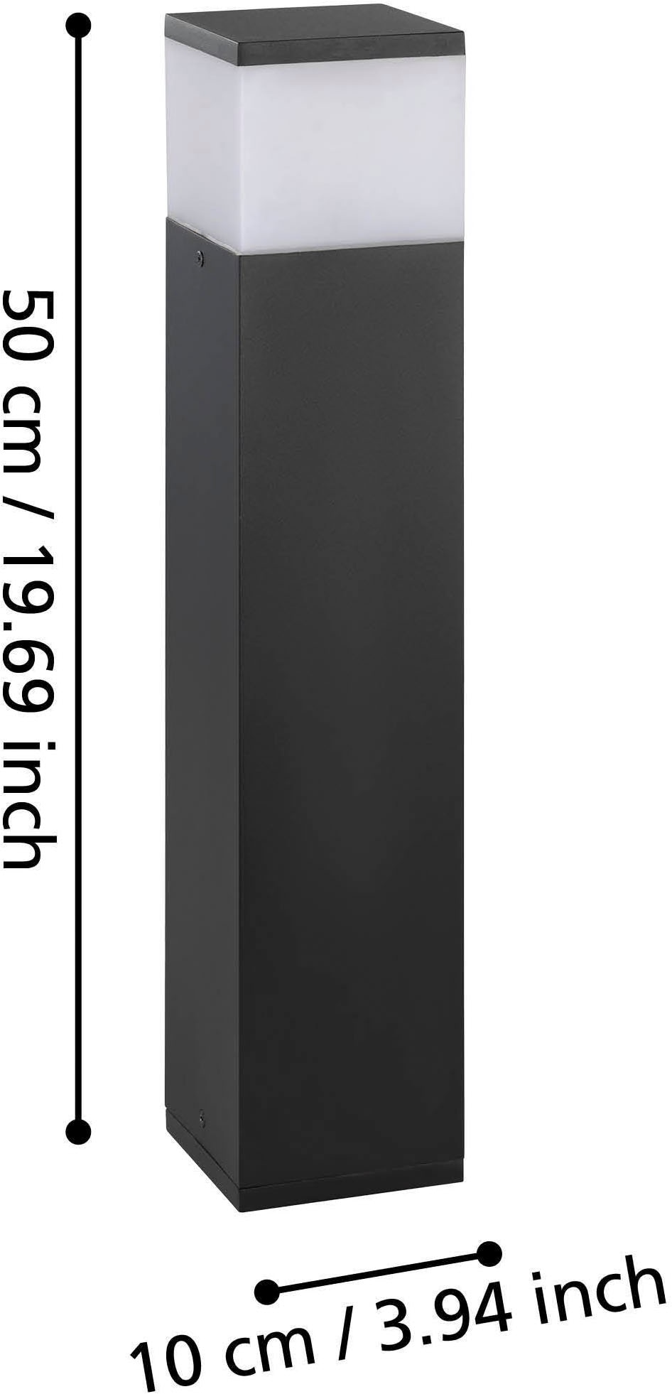 EGLO Gartensteckdose »Park 5 Außenlampe, Gartensteckdose, Stromverteiler außen, IP54, Lampe« 1 Stk. tlg.