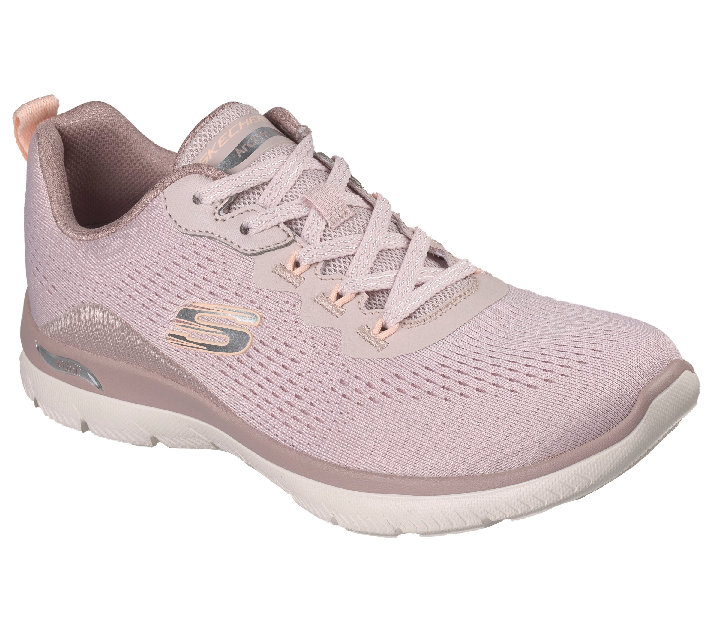 Skechers Sneaker »ARCH FIT SUMMITS-DAILY FLOW«  Schnürschuh, Halbschuh, Freizeitsneaker für Maschinenwäsche geeignet