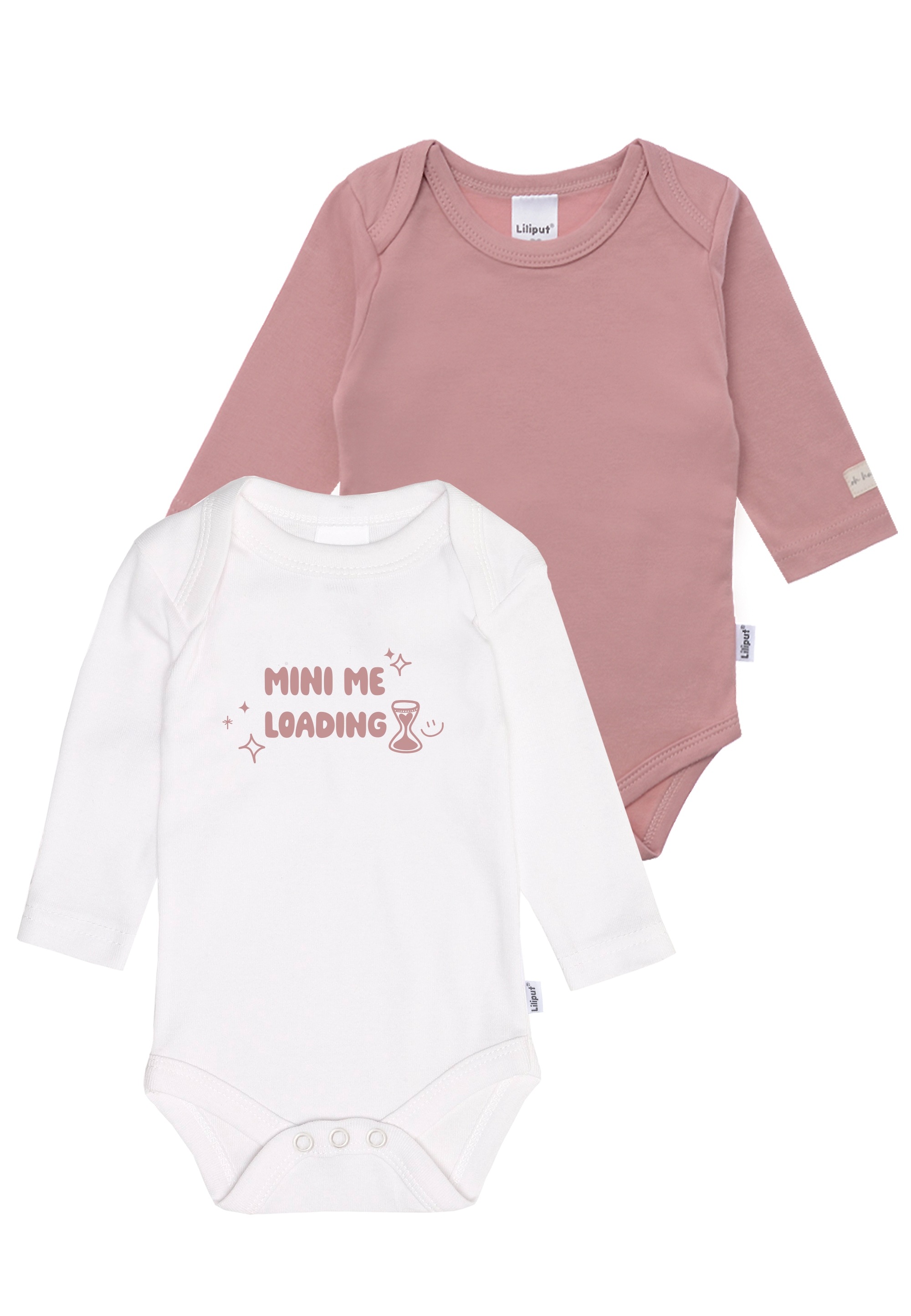 Liliput Body "Mini Me Loading" 2 Stk. 2er-Pack mit Druckknöpfen im Schritt