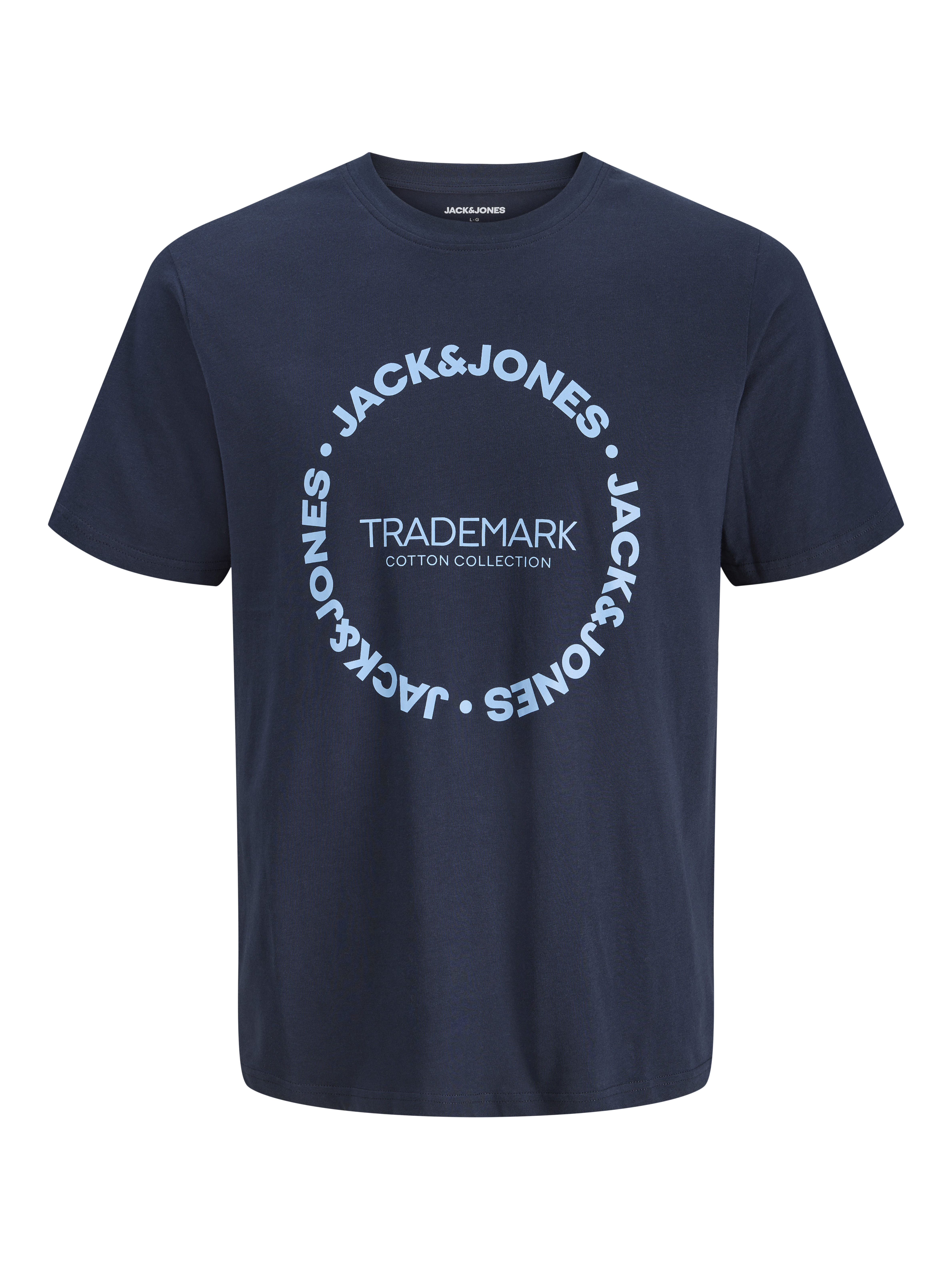Jack & Jones T-Shirt "Jjbenson Tee Ss Crew Neck" Baumwolle, Regular Fit