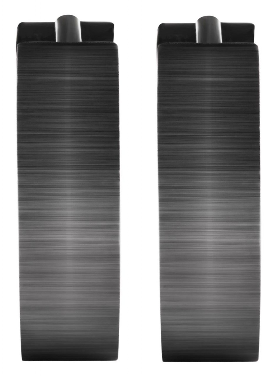 Adelia´s Paar Creolen »Neuheit 2025 - Unisex Creolen aus mattem Edelstahl Ø 8 mm«