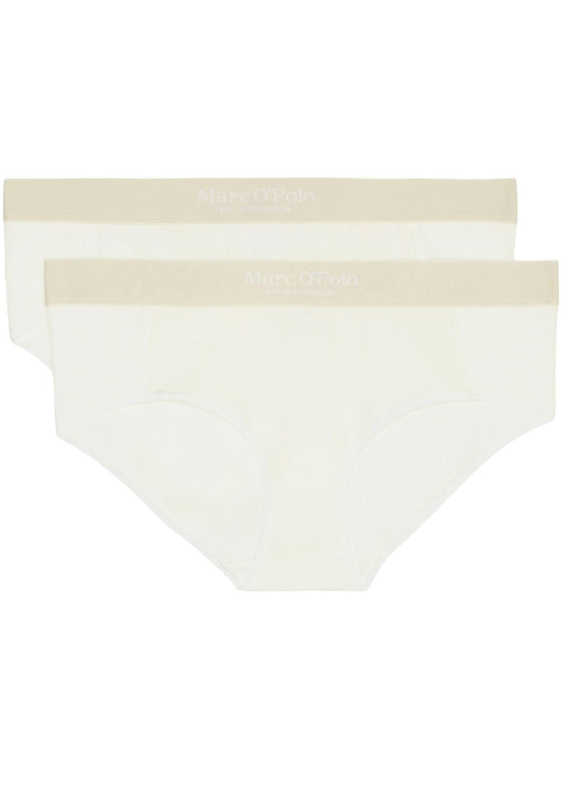 Panty, (2er Pack), elastischer Bund mit kontrastfarbenem Logo