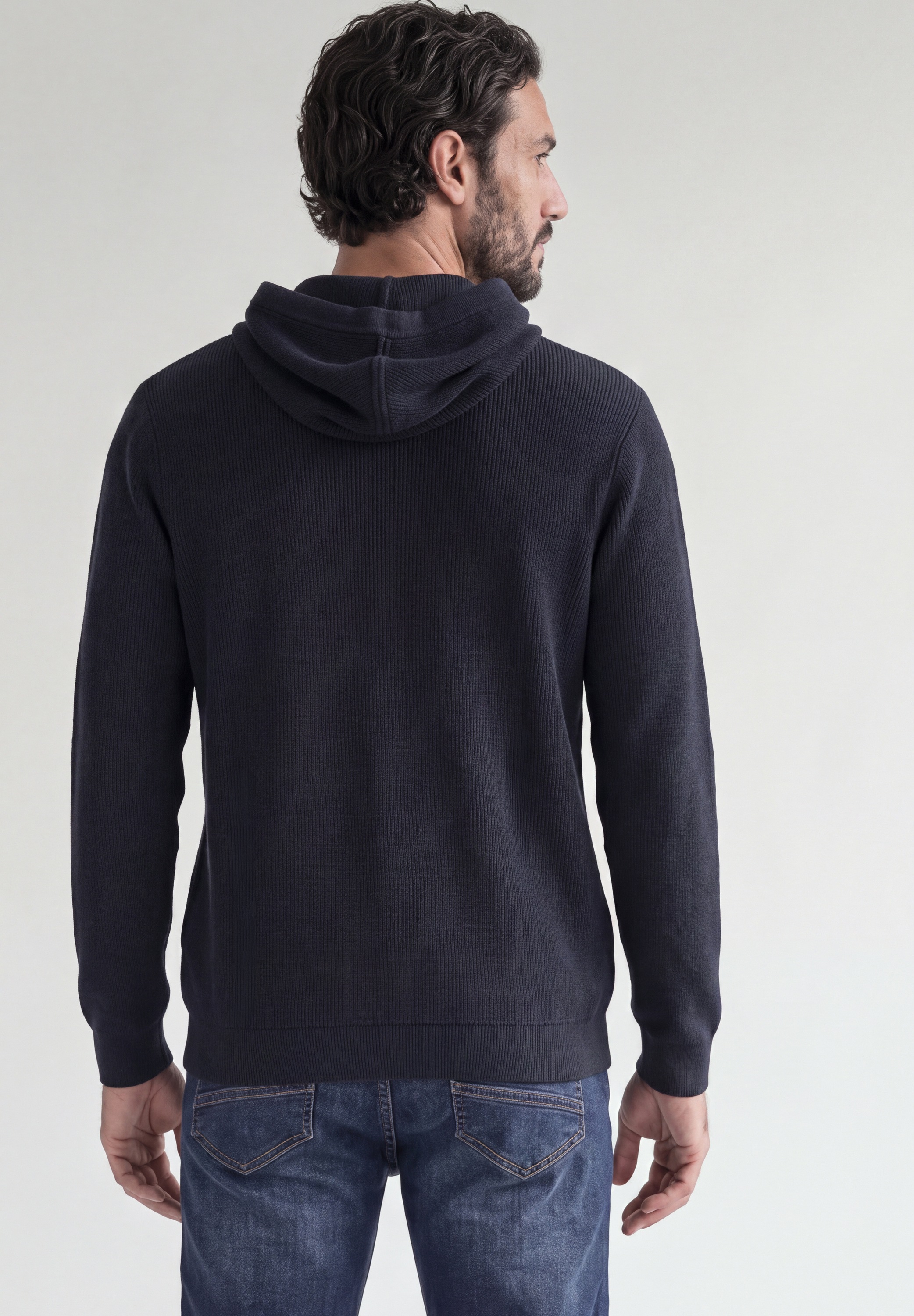 STREET ONE MEN Kapuzenpullover mit Kapuze