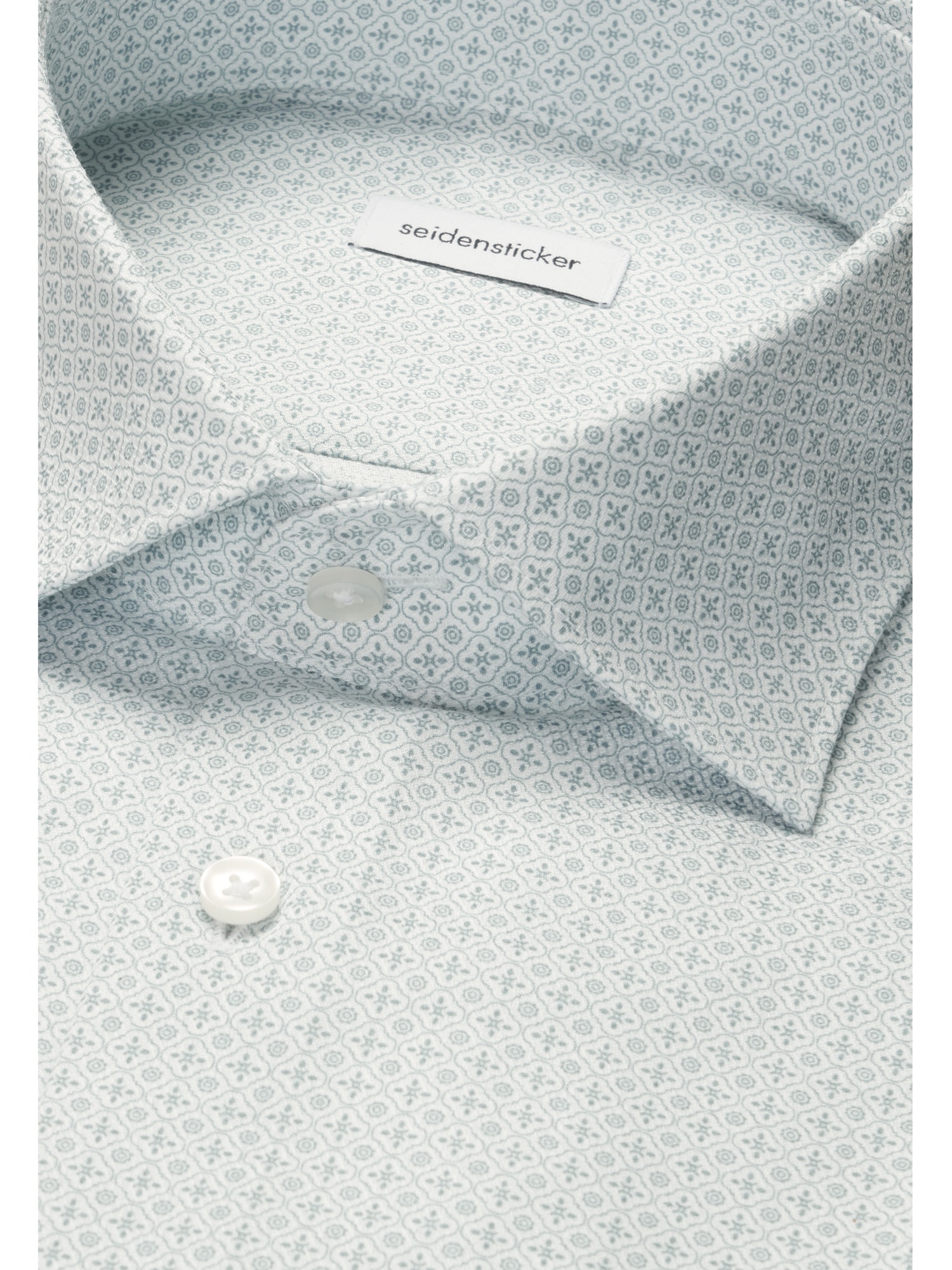 seidensticker Businesshemd »Schwarze Rose« Regular 1/1 Kentkragen Druck