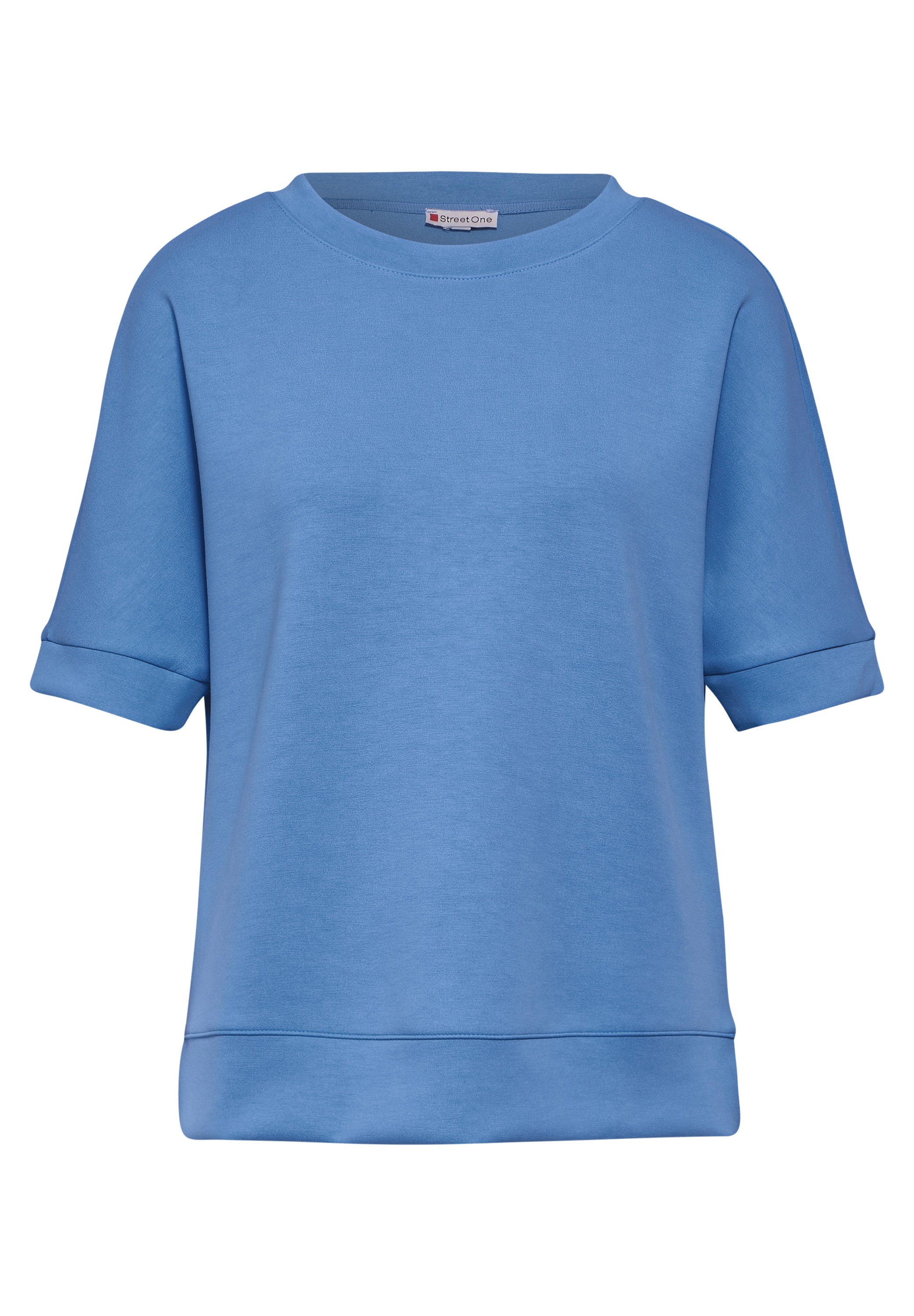 STREET ONE T-Shirt, aus softem Materialmix