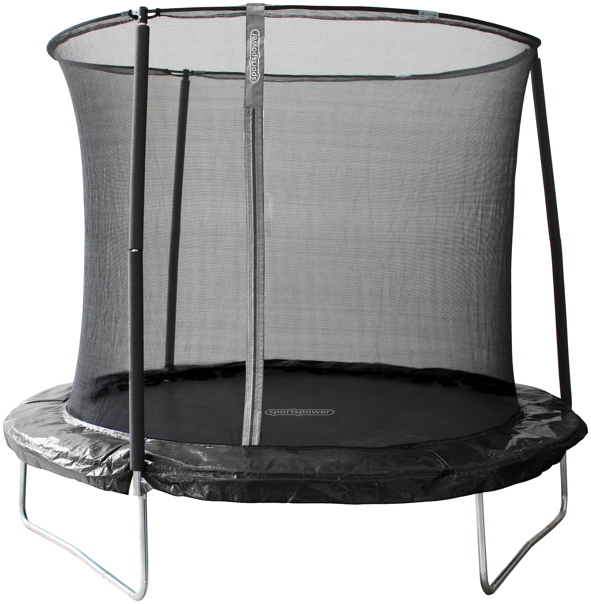 sportspower Gartentrampolin »Sportspower«, Ø 244 cm, mit Sicherheitsnetz, schwarz