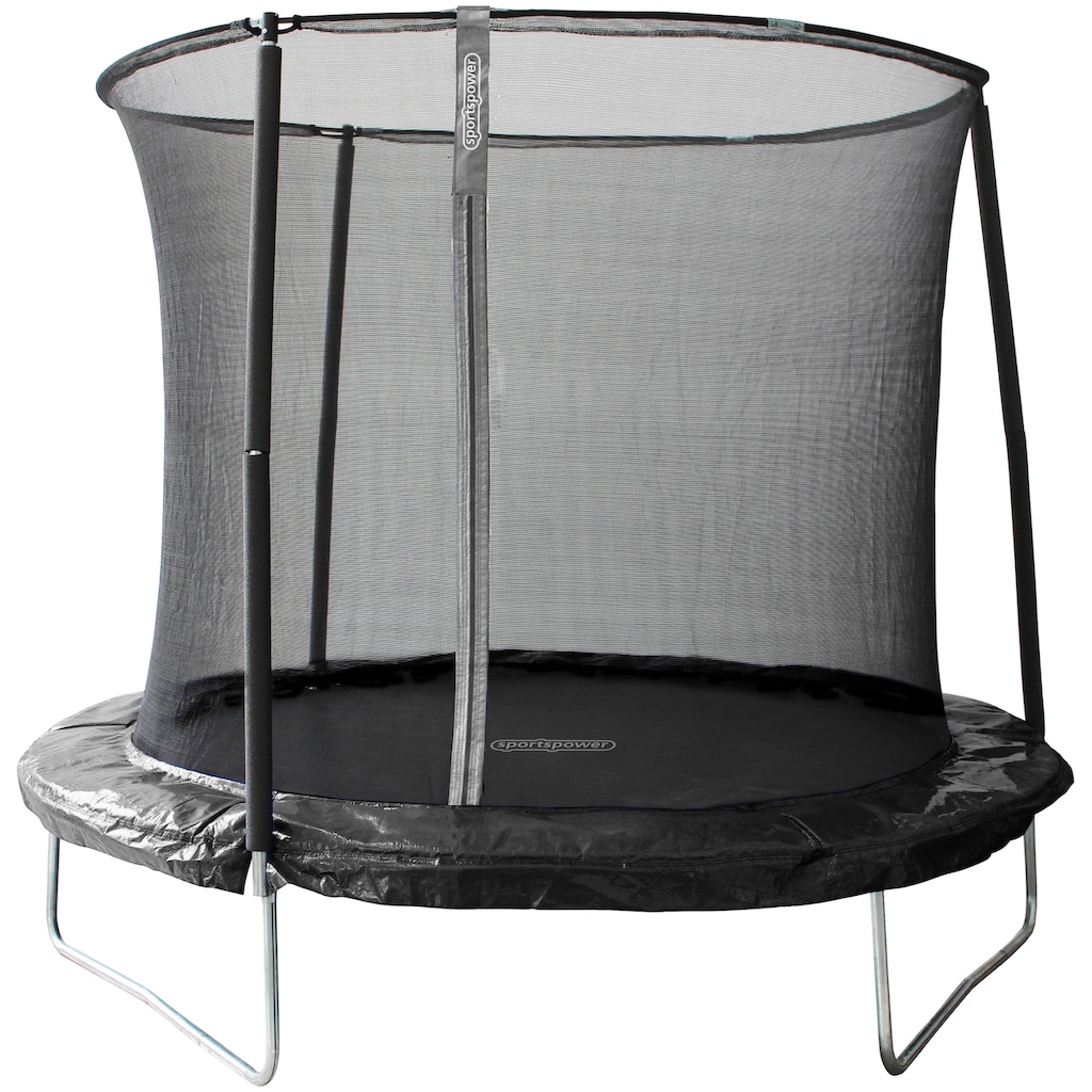 sportspower Gartentrampolin »Sportspower«, Ø 244 cm, mit Sicherheitsnetz, schwarz