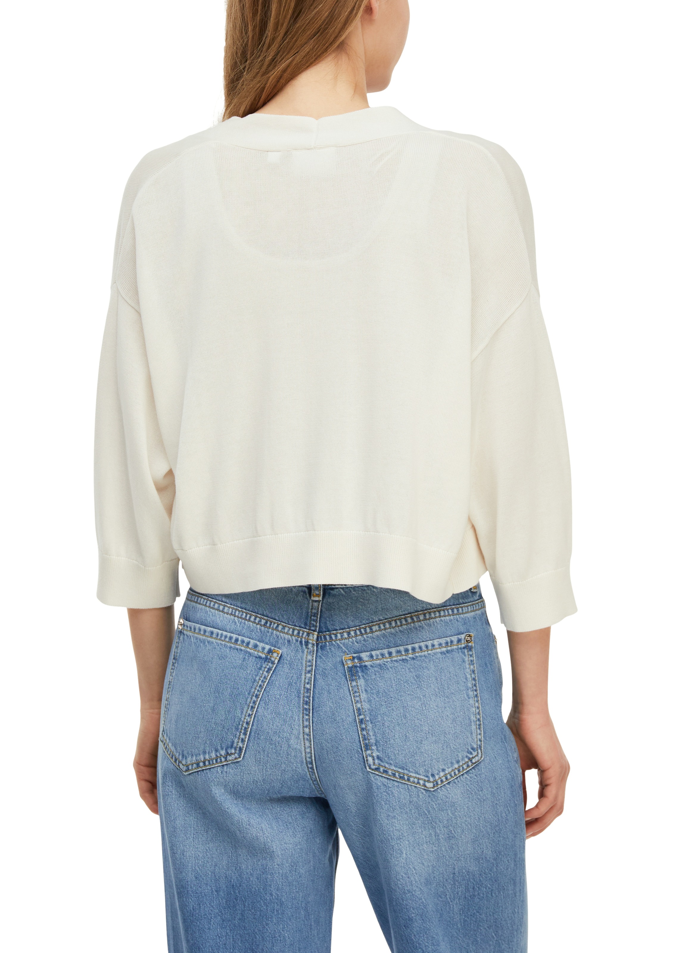 Comma Strickjacke mit Bündchen günstig online kaufen