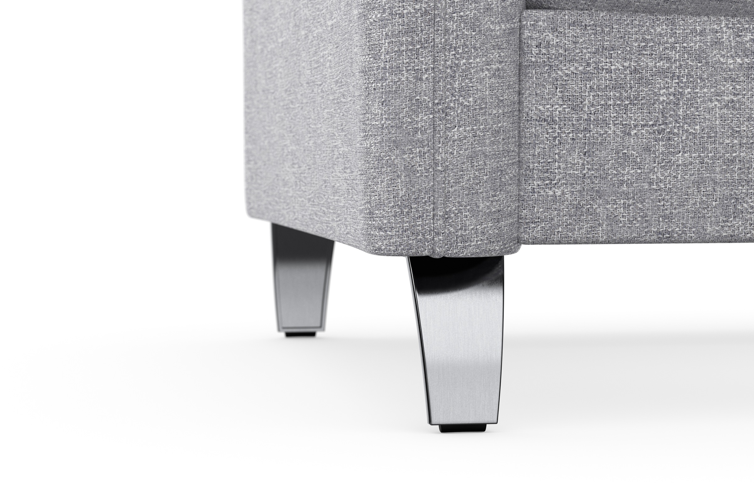 sit&more Ecksofa »Grenoble L-Form mit Federkern«, wahlweise mit Bettfunktion, Bettkasten, Arm- und Kopfteilverstellung