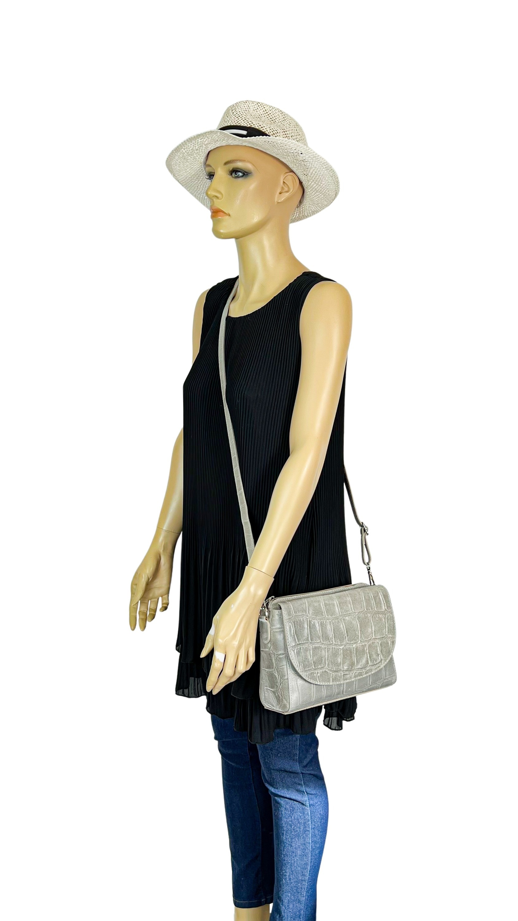 COLLEZIONE ALESSANDRO Umhängetasche "Amsterdam" aus echtem Leder günstig online kaufen