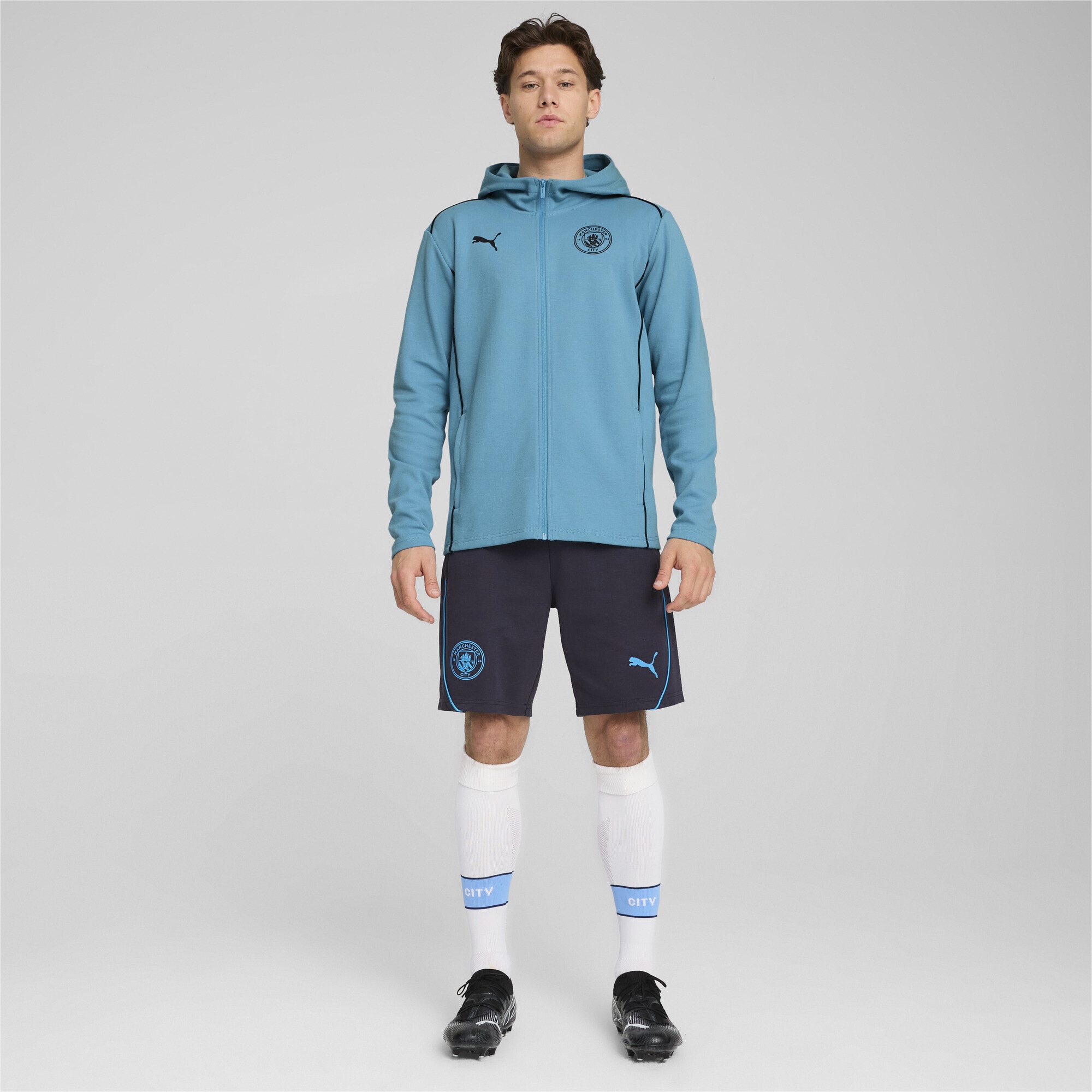PUMA Trainingsjacke »Manchester City Casuals Kapuzenjacke Herren«