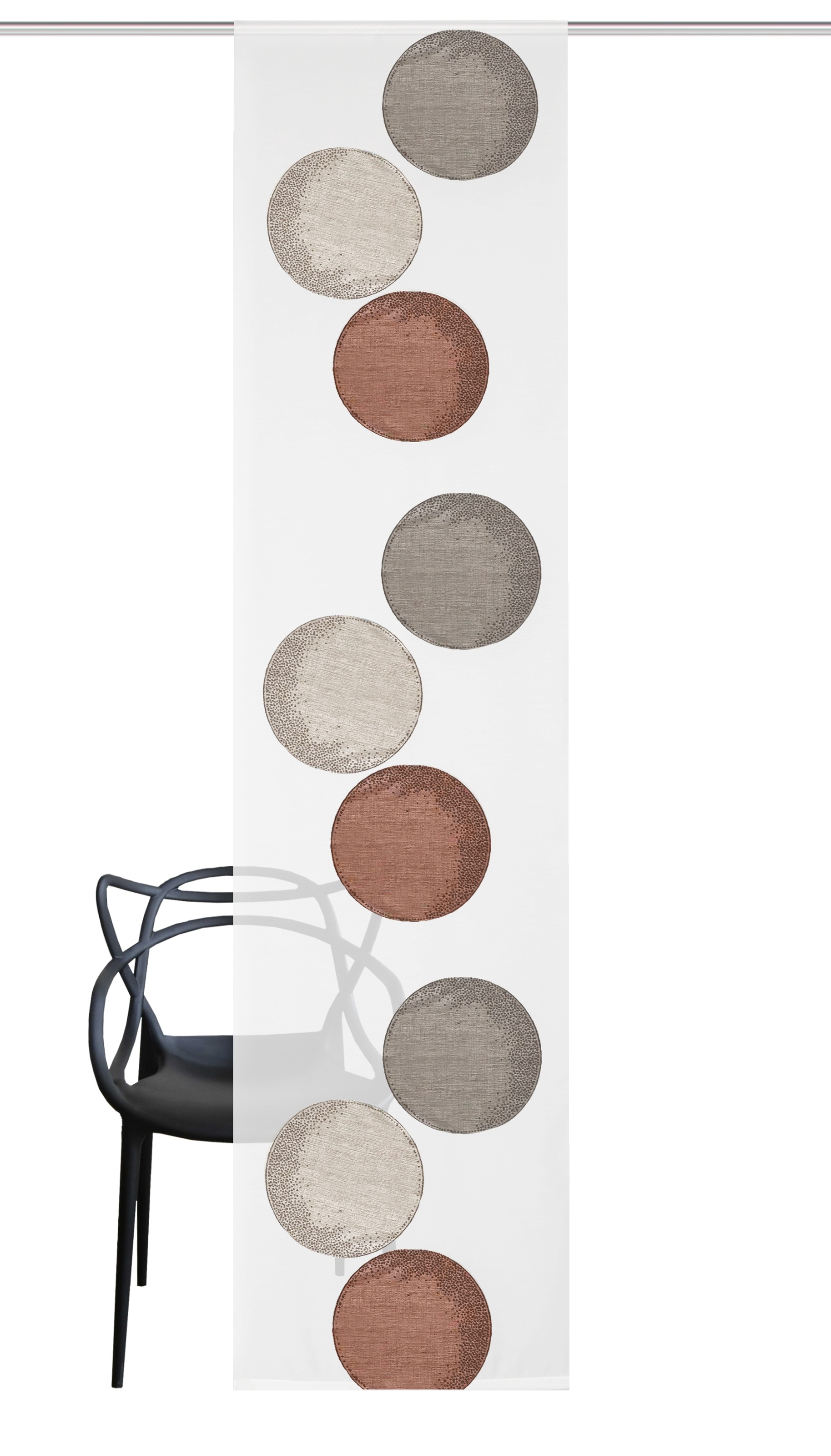 HOME WOHNIDEEN Schiebegardine "REMONA" Paneelwagen 1 Stk. tlg. SCHIEBEVORHA günstig online kaufen