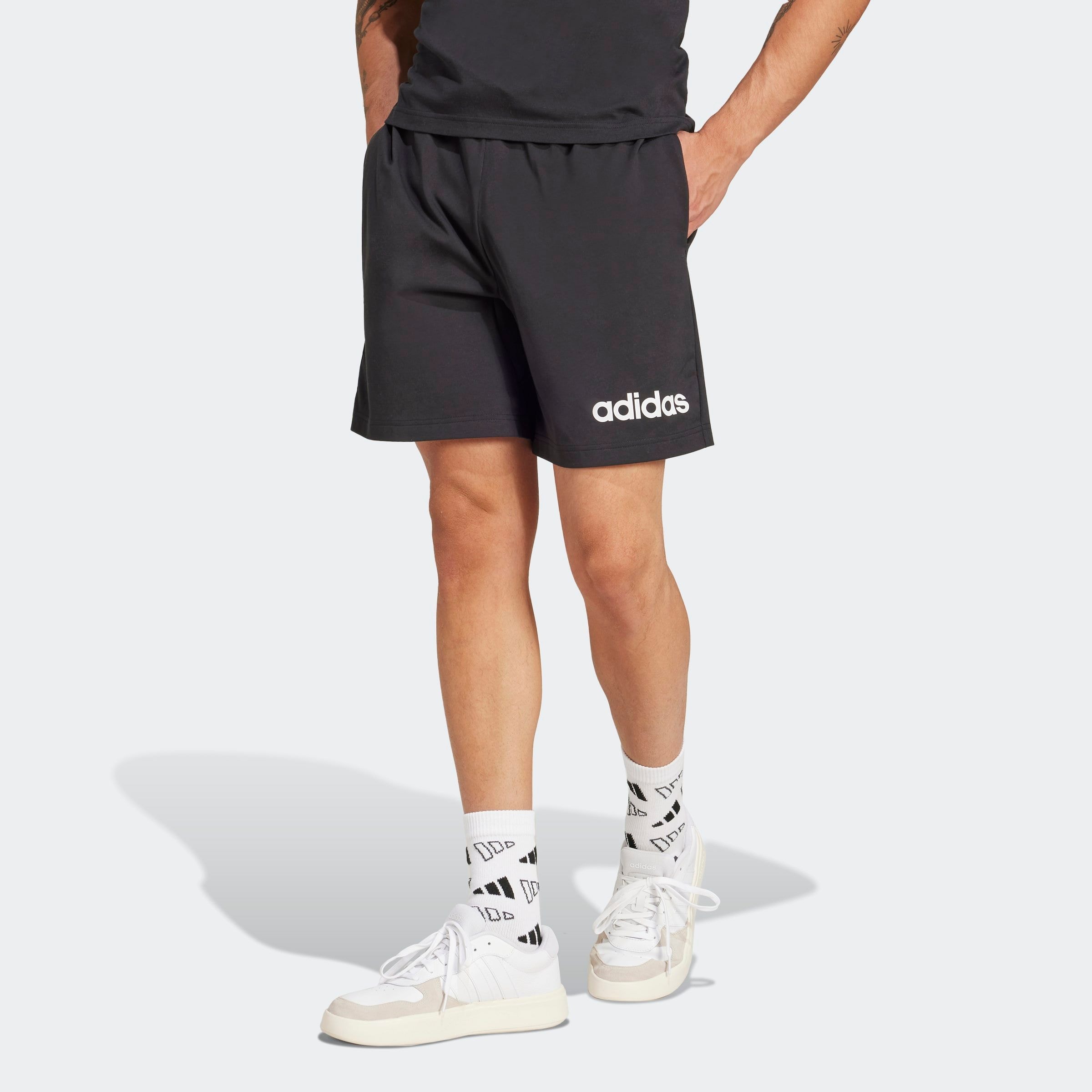 adidas Sportswear Shorts "ESSENTIALS LINEAR SINGLE JERSEY" günstig online kaufen