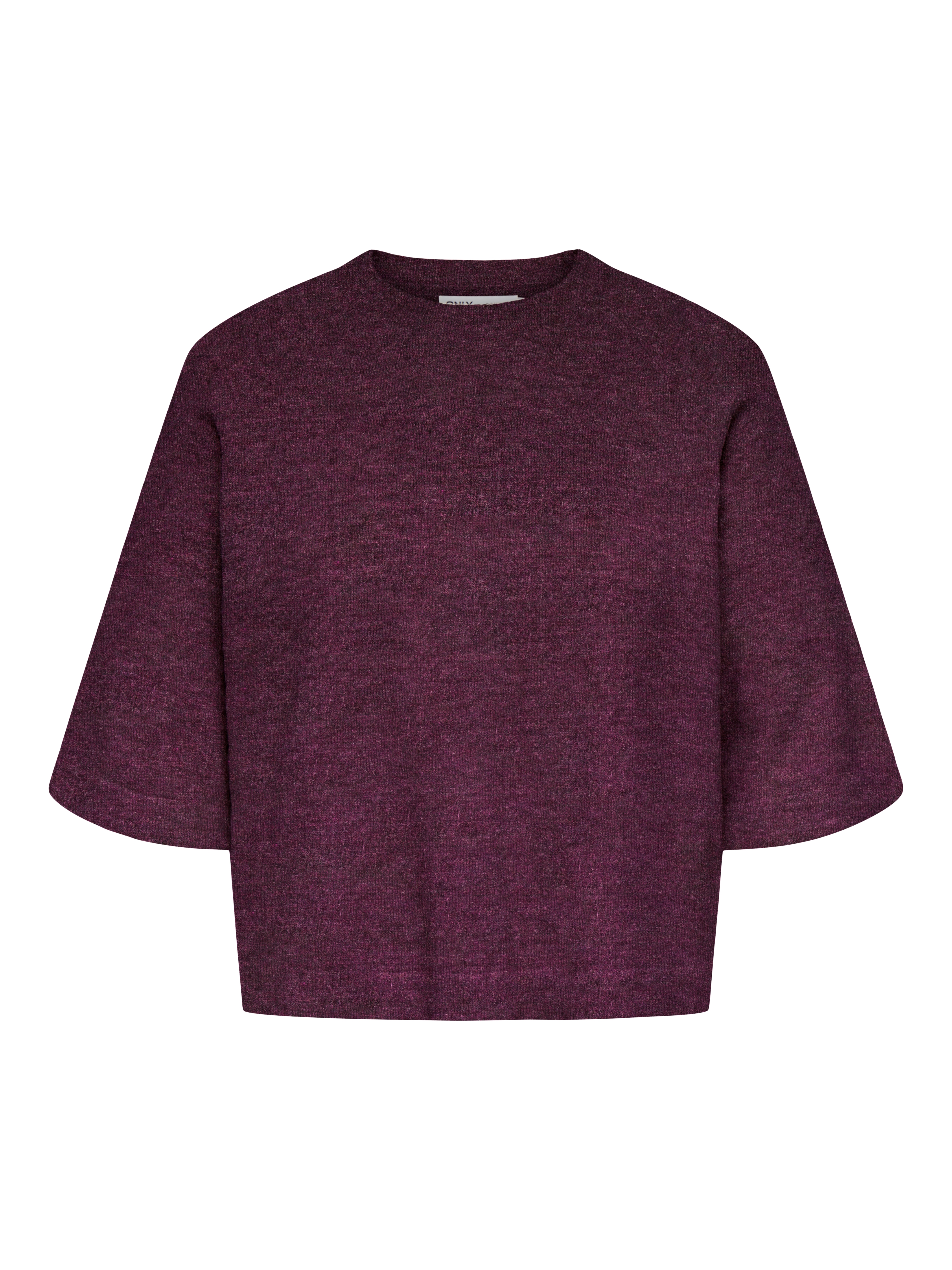 ONLY CARMAKOMA "CARSIMONI 3/4 PULLOVER KNT NOOS" Materialmix, regular fit