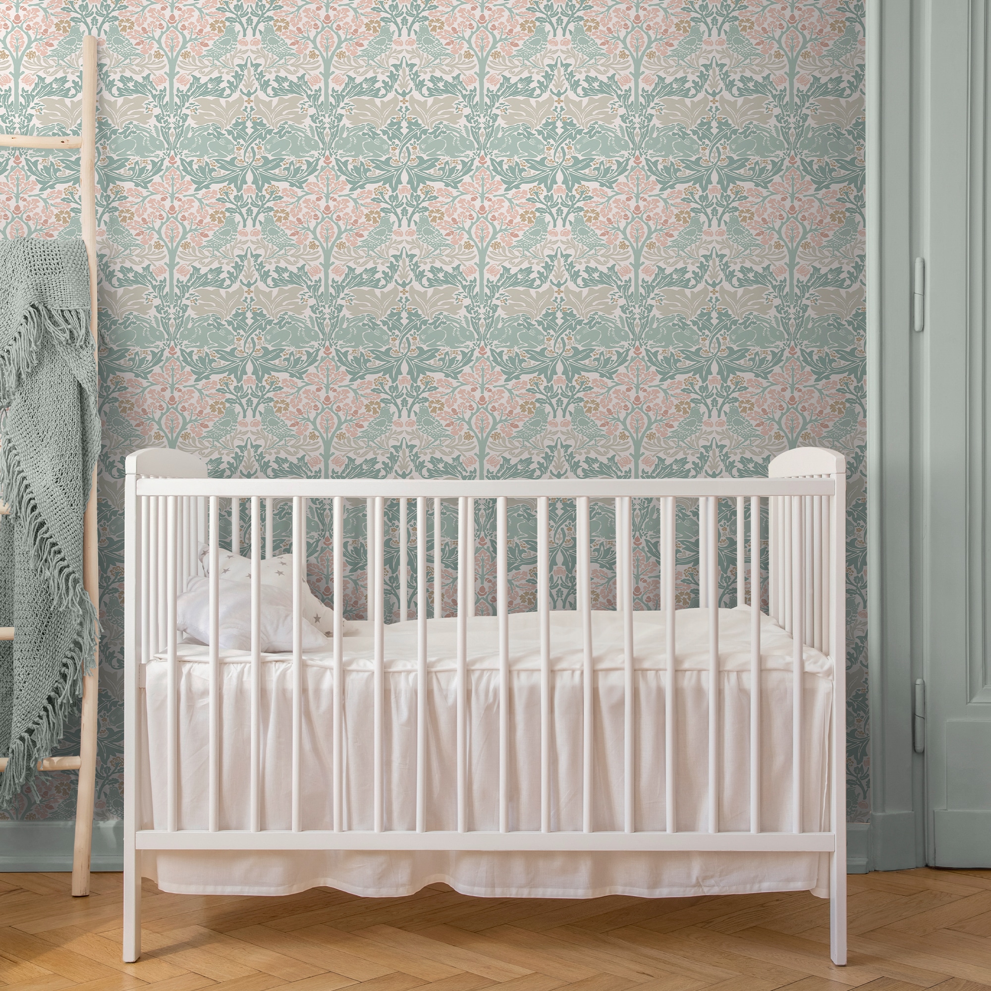 WILLIAM MORRIS AT HOME Vliestapete "Brother Rabbit" Motiv glatt Design Tapeten