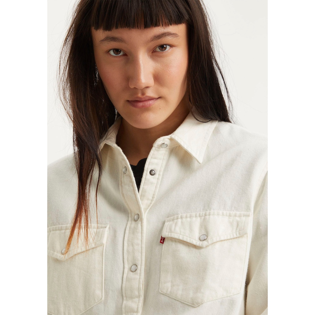 Levi's® Jeansbluse »ESSENTIAL WESTERN«, mit Brusttaschen mit Druckknöpfen