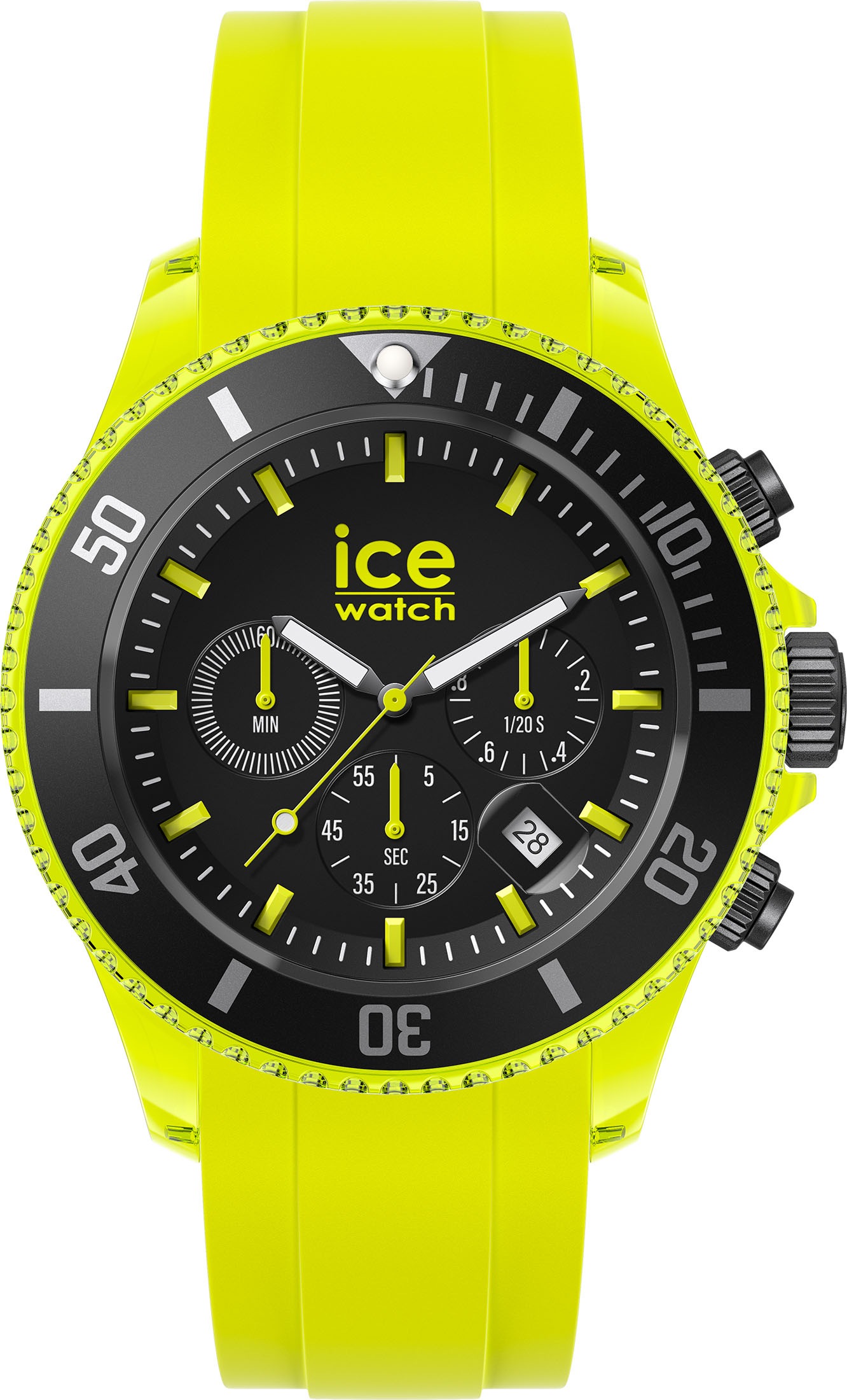 ice-watch Chronograph »ICE chrono - Neon yellow - Extra large - CH, 019843«  online kaufen | BAUR