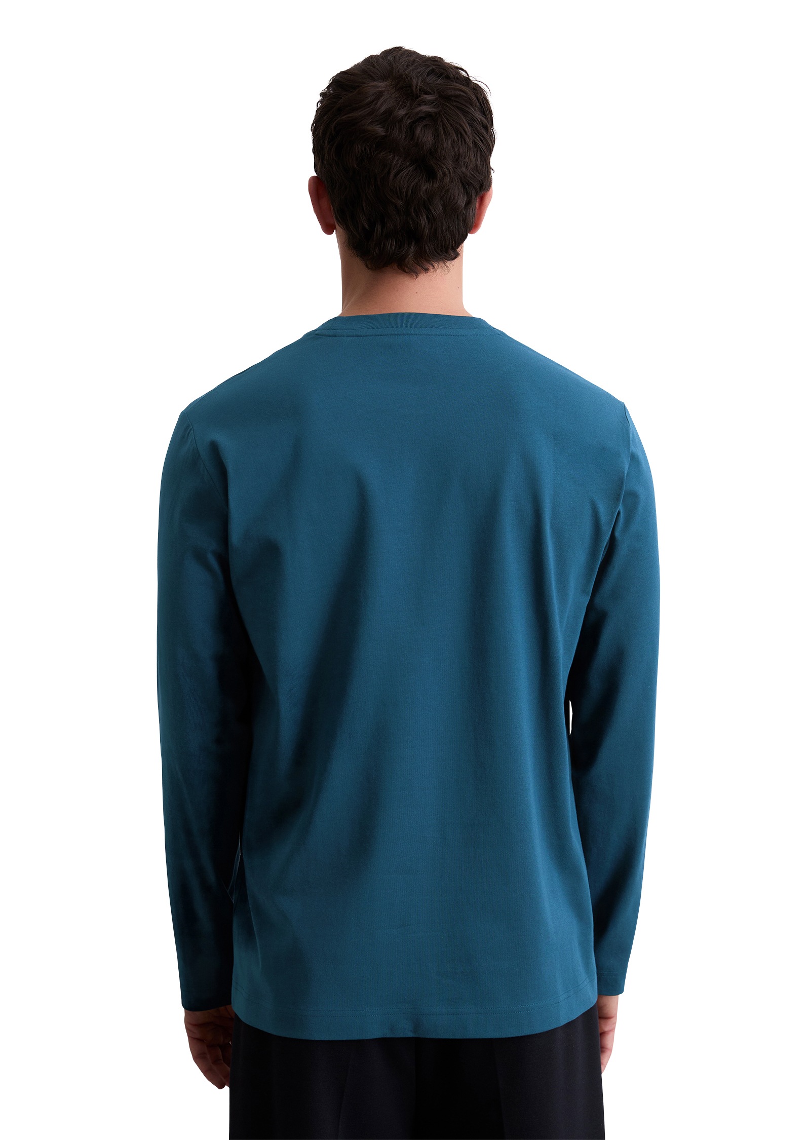 Marc OPolo Langarmshirt "aus reiner Bio-Baumwolle" günstig online kaufen