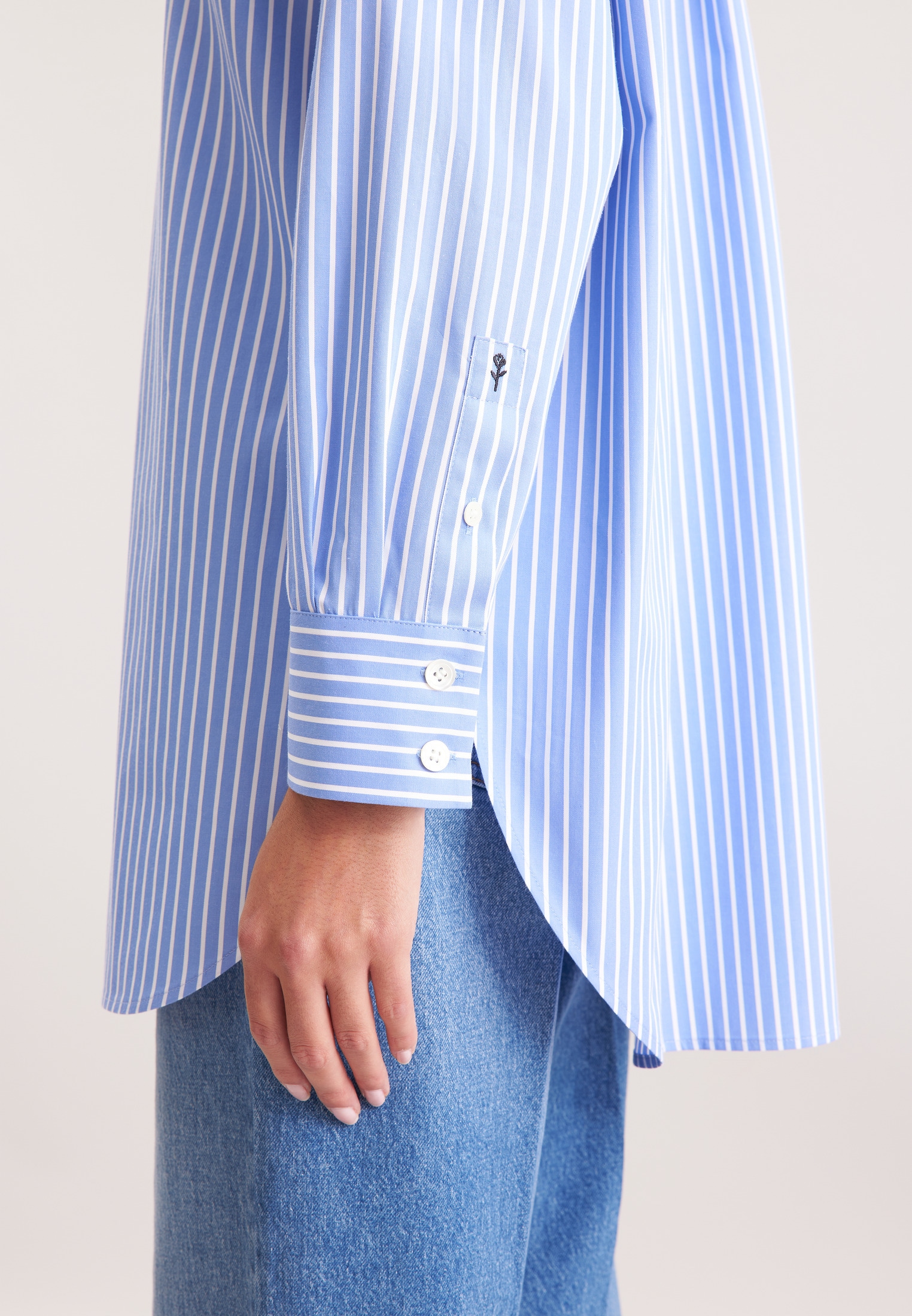 seidensticker Hemdbluse 1/1 Kragen Gestreift