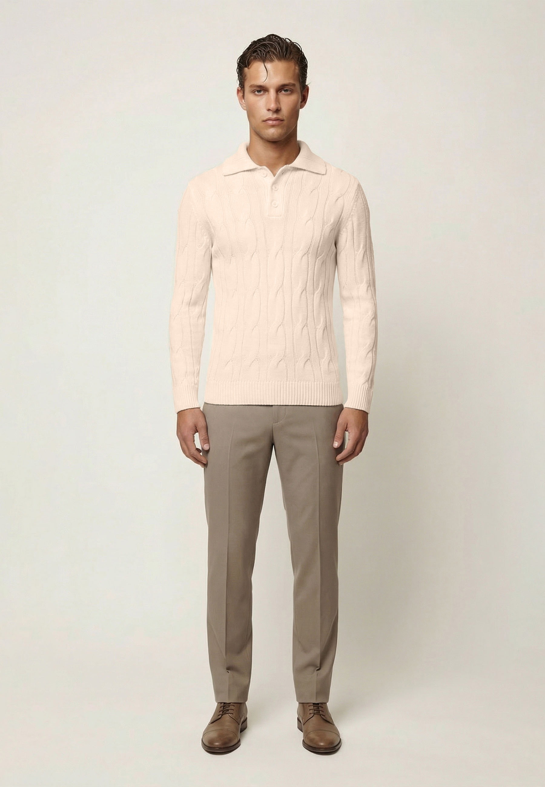 Felix Hardy Polokragenpullover »Pullover mit Polo-Kragen«