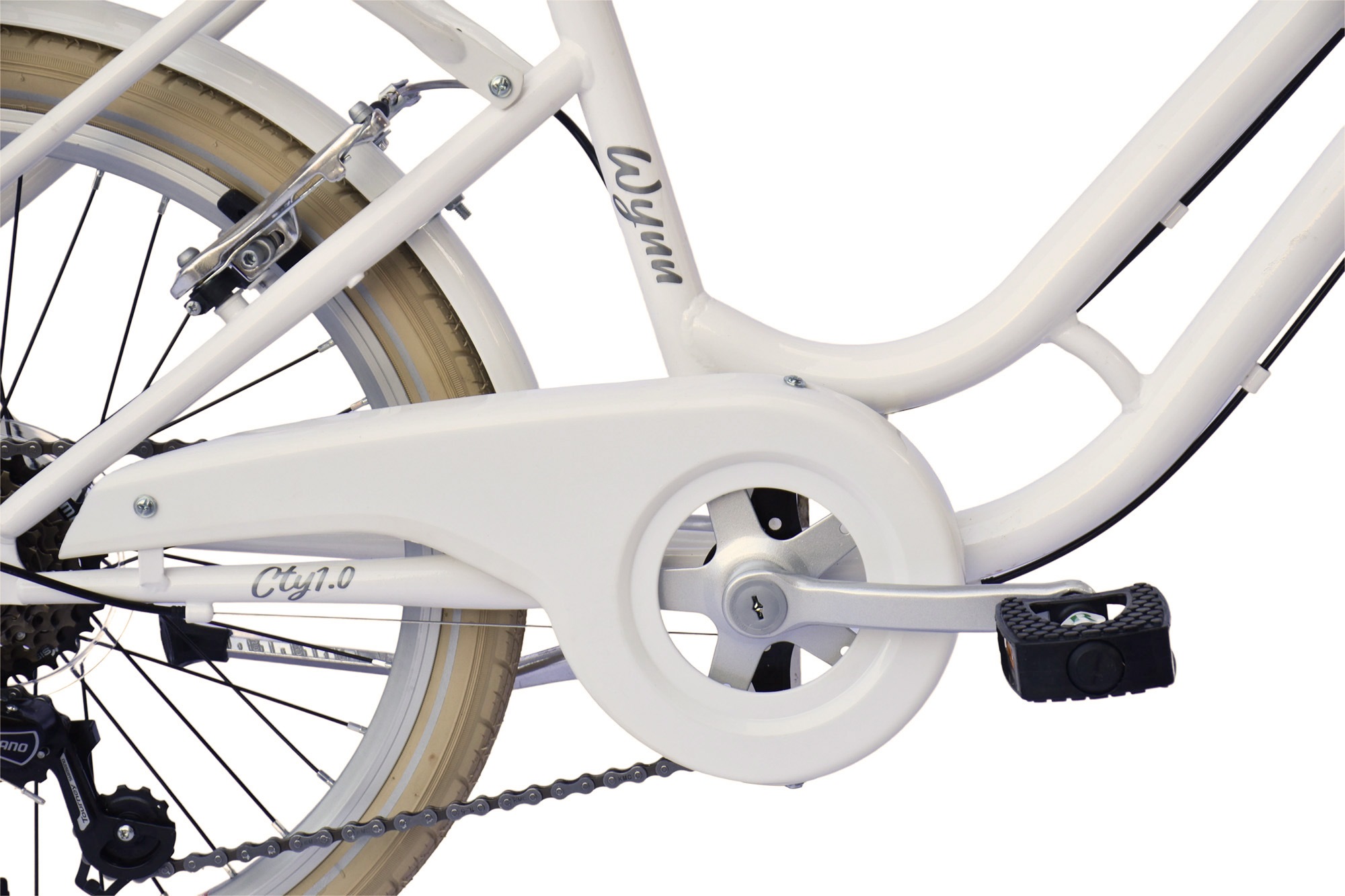 WYNN Kinderfahrrad »Kinderfahrrad 20 Zoll Shimano Tourney 6 Gang V-Brake Kinder KID1.0« 6 Gang Shimano Tourney Schaltwerk Kettenschaltung