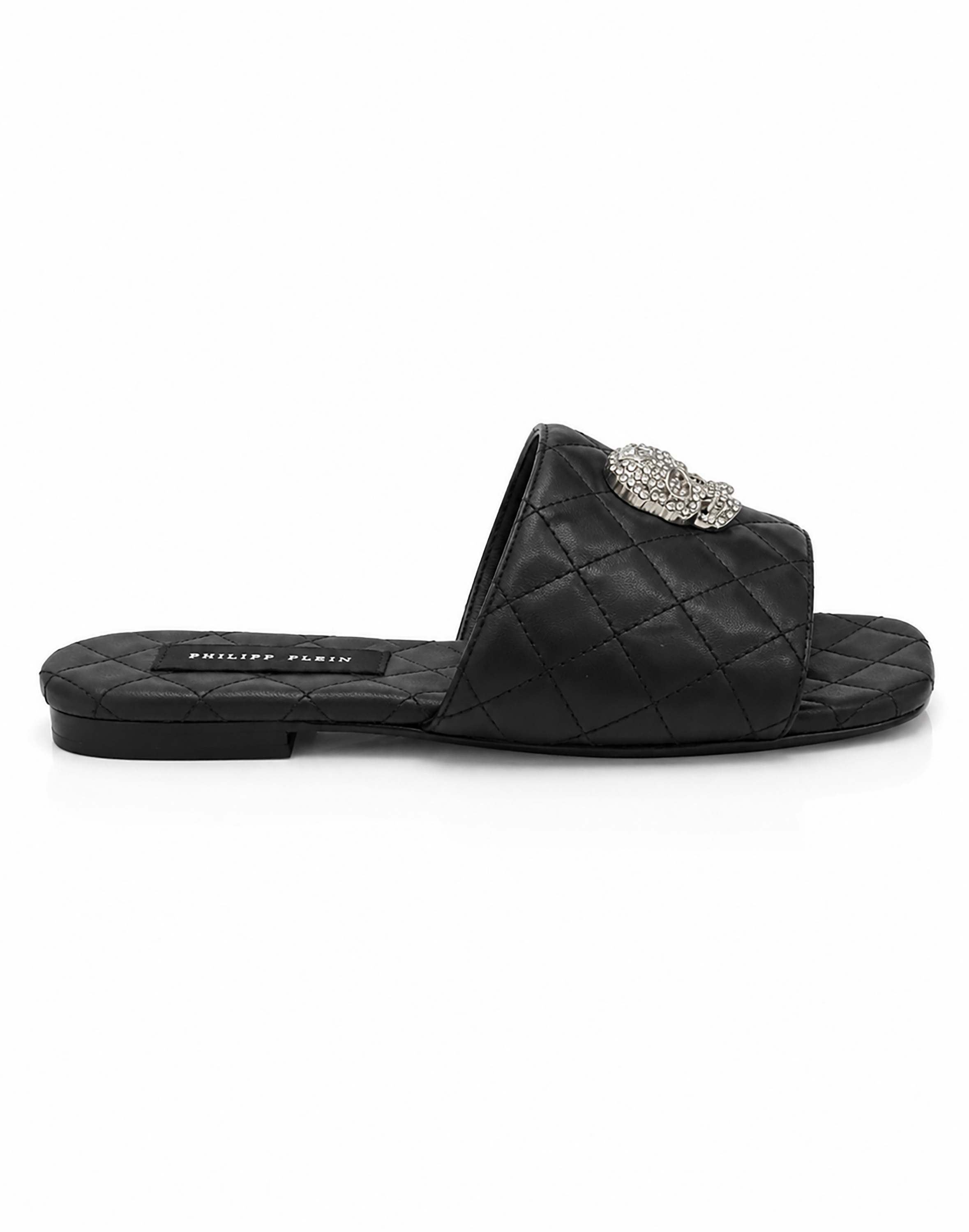PHILIPP PLEIN Sandale »Skull Mit Schmucksteinen«