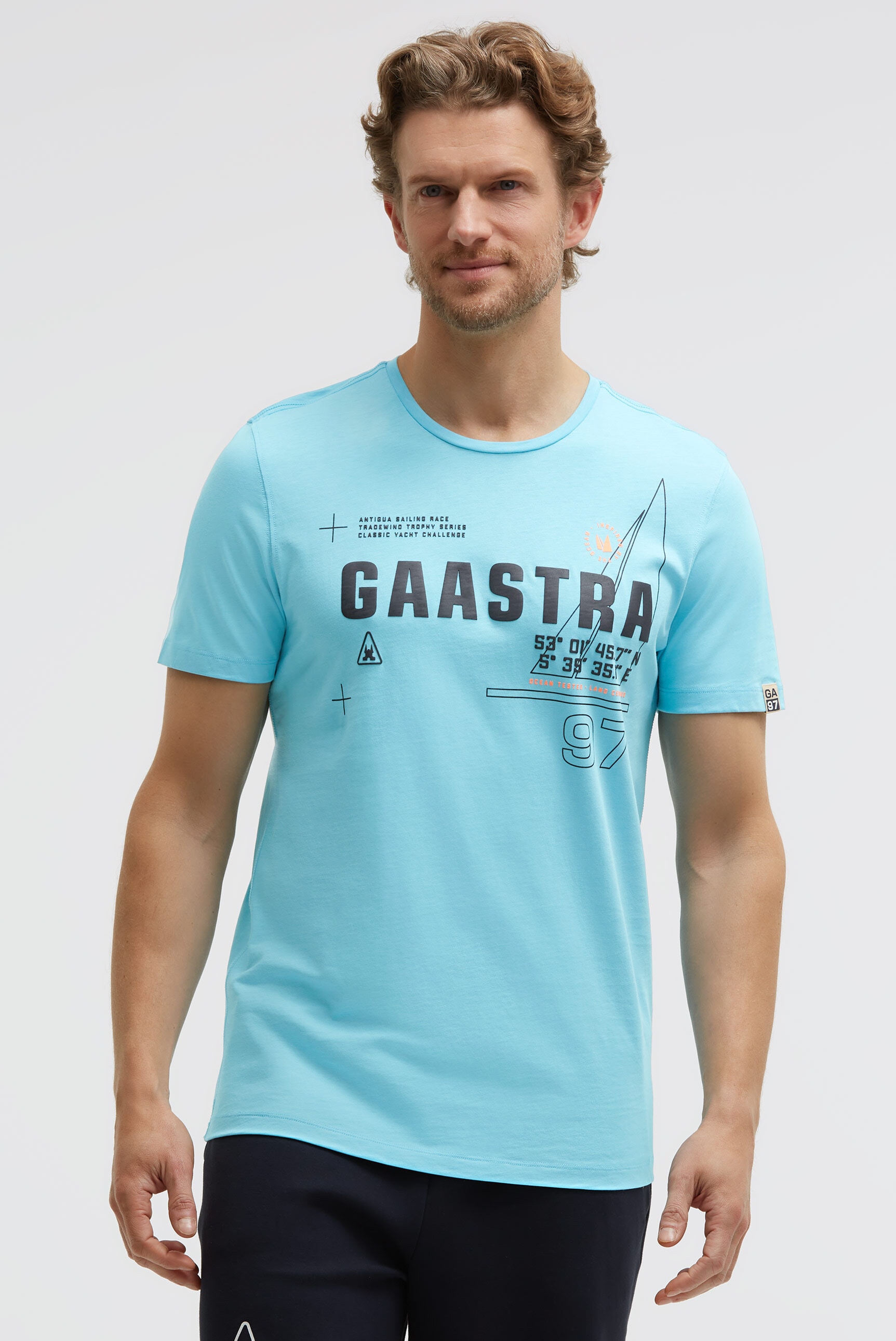 Gaastra Rundhalsshirt aus Baumwolle günstig online kaufen